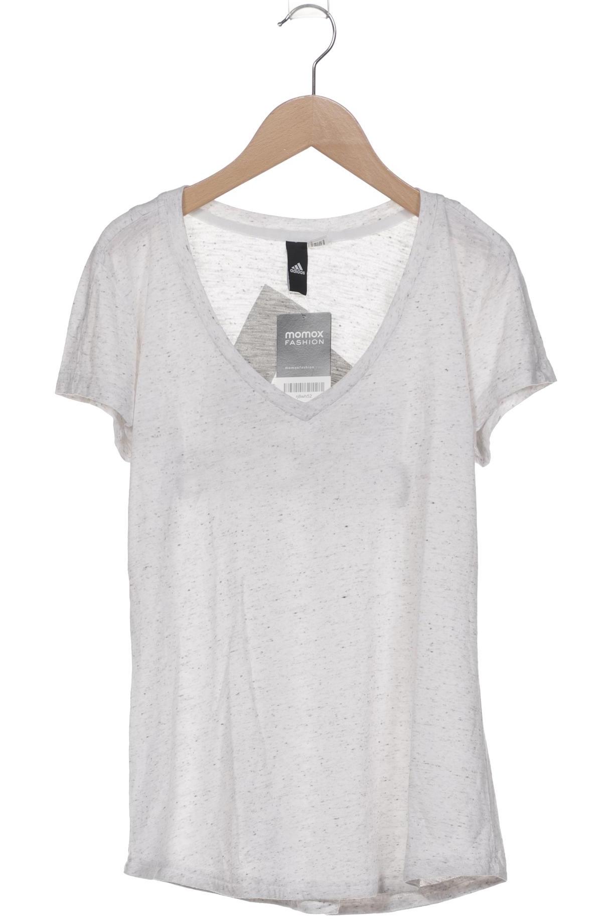 

adidas Damen T-Shirt, cremeweiß, Gr. 36