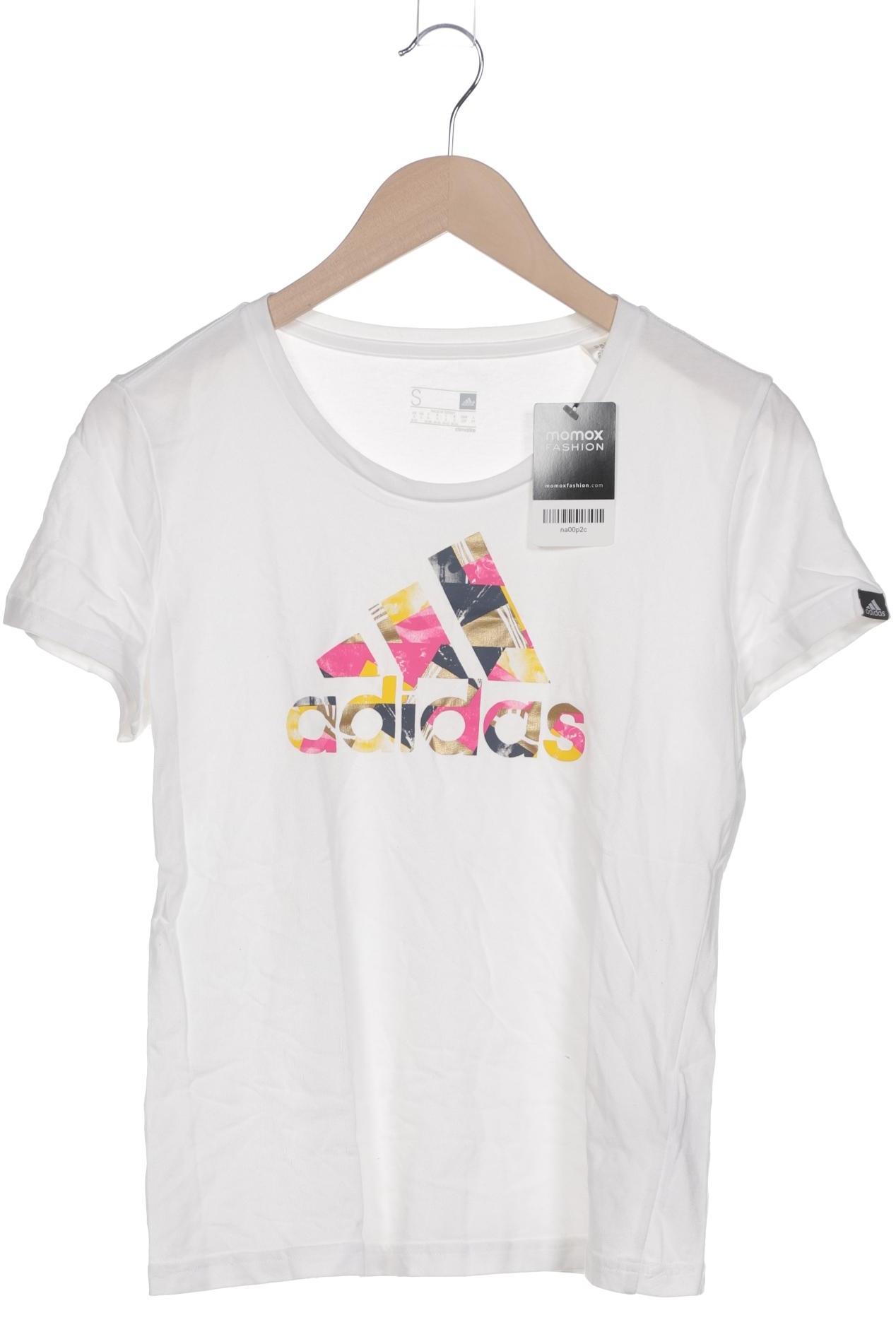 

adidas Damen T-Shirt, weiß, Gr. 36