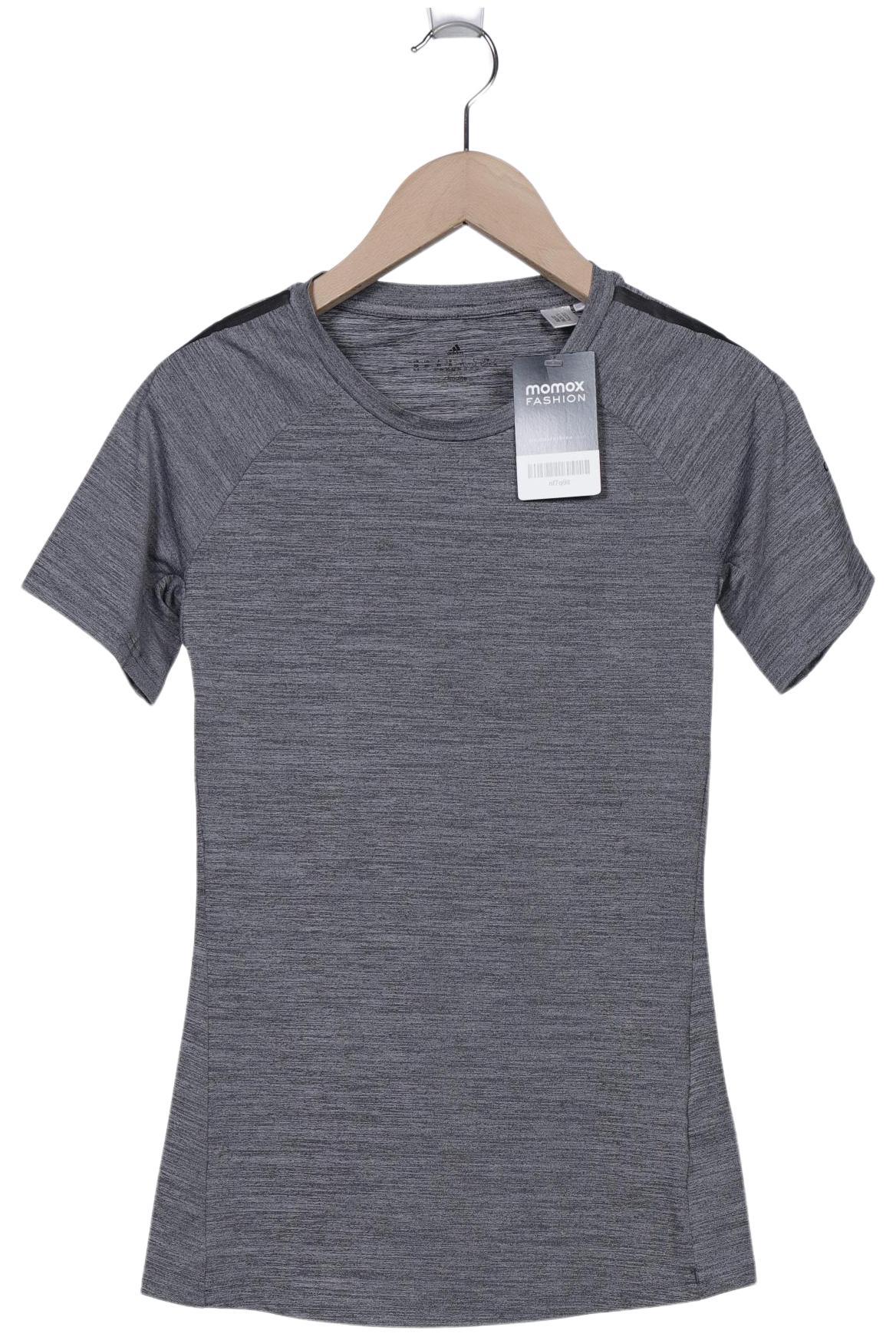 

adidas Damen T-Shirt, grau, Gr. 34