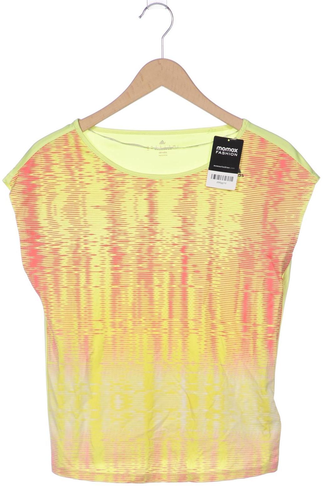 

adidas Damen T-Shirt, gelb, Gr. 34