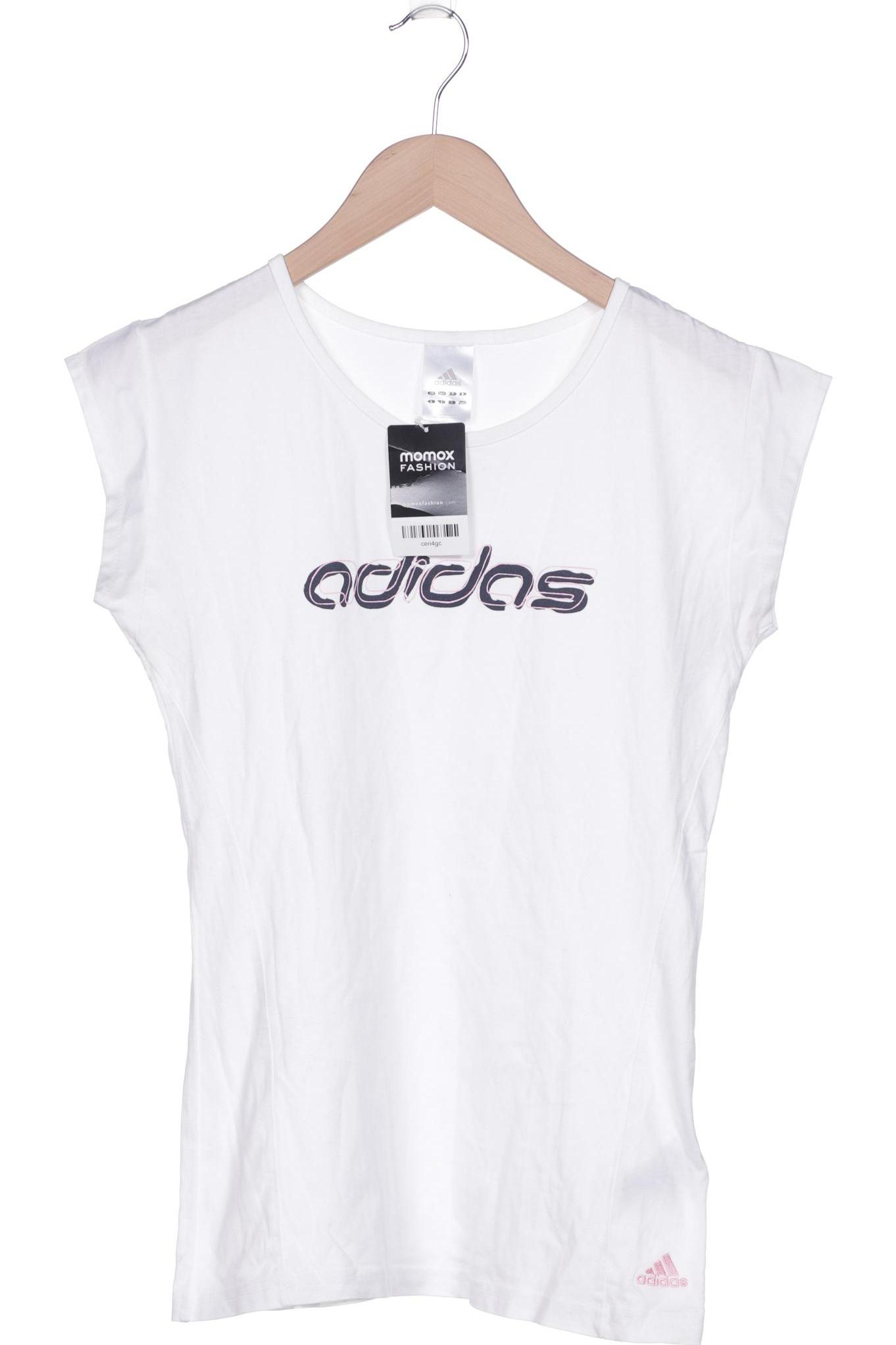 

adidas Damen T-Shirt, weiß, Gr. 38