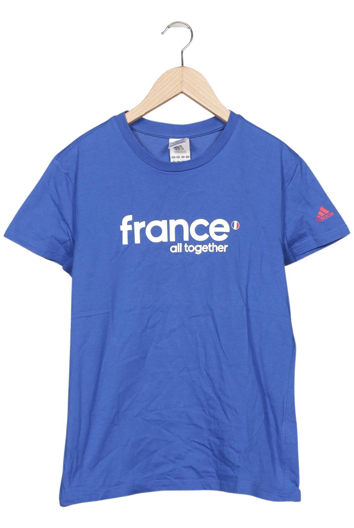 

adidas Damen T-Shirt, blau, Gr. 42