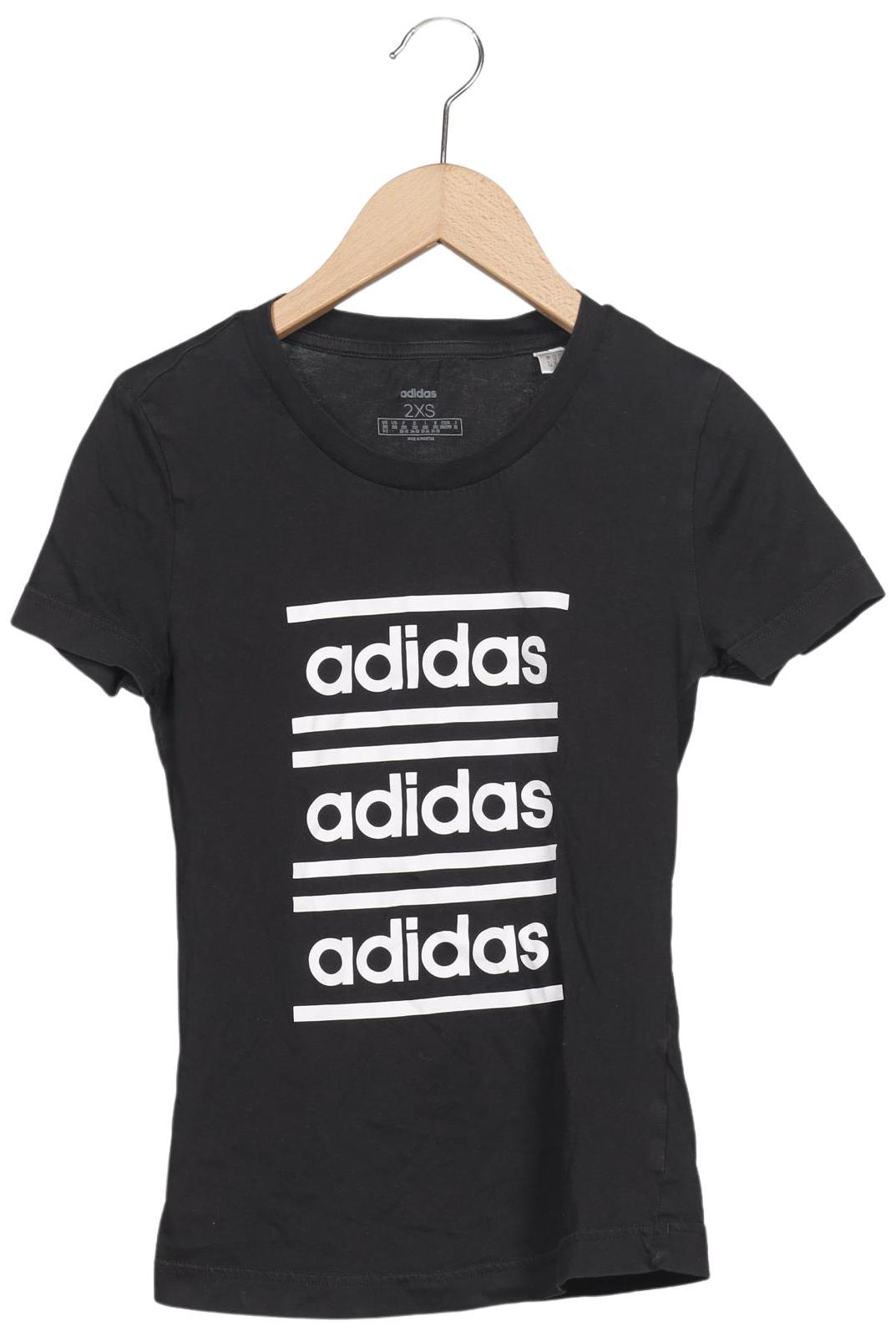 

adidas Damen T-Shirt, schwarz, Gr. 32