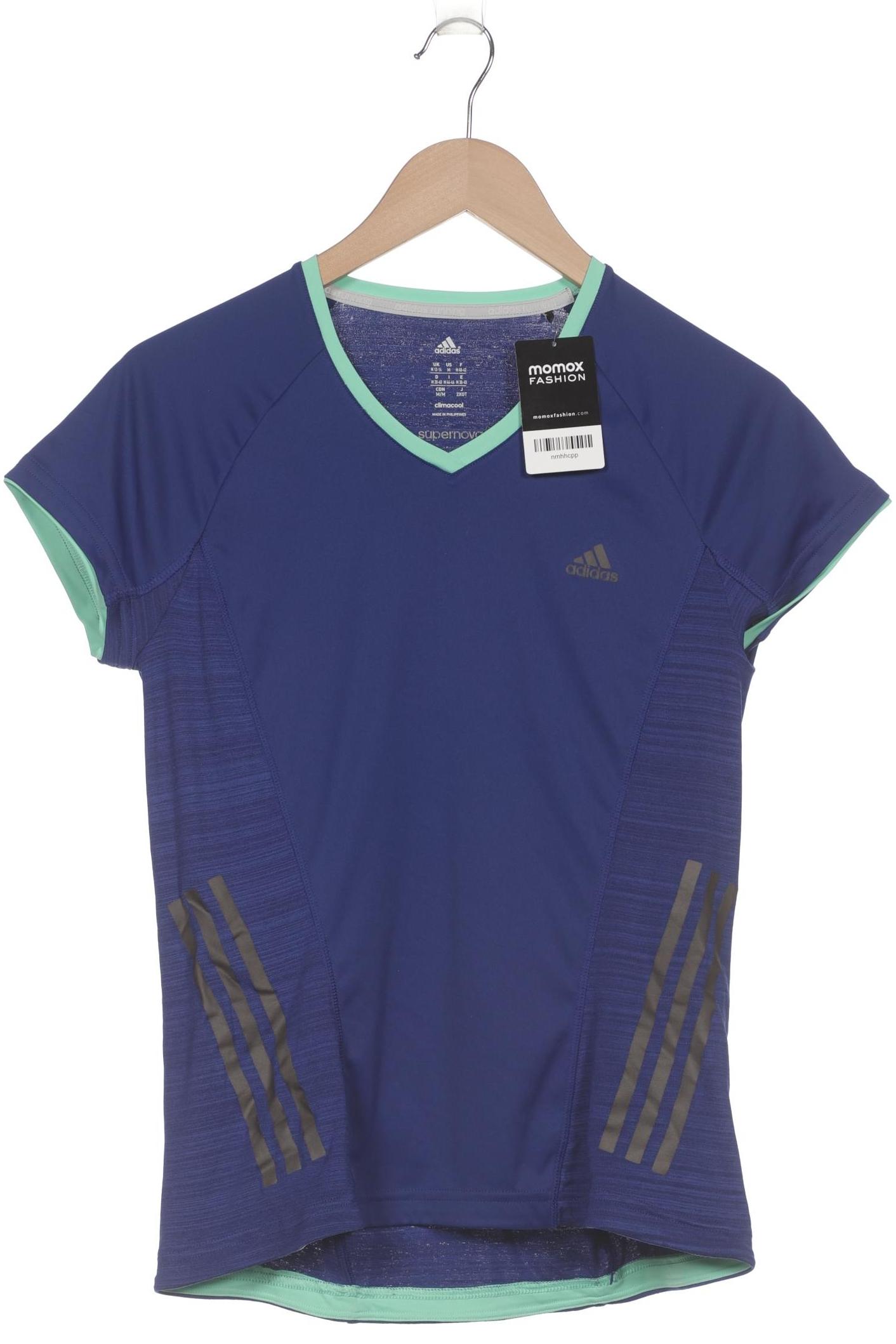 

adidas Damen T-Shirt, blau, Gr. 38