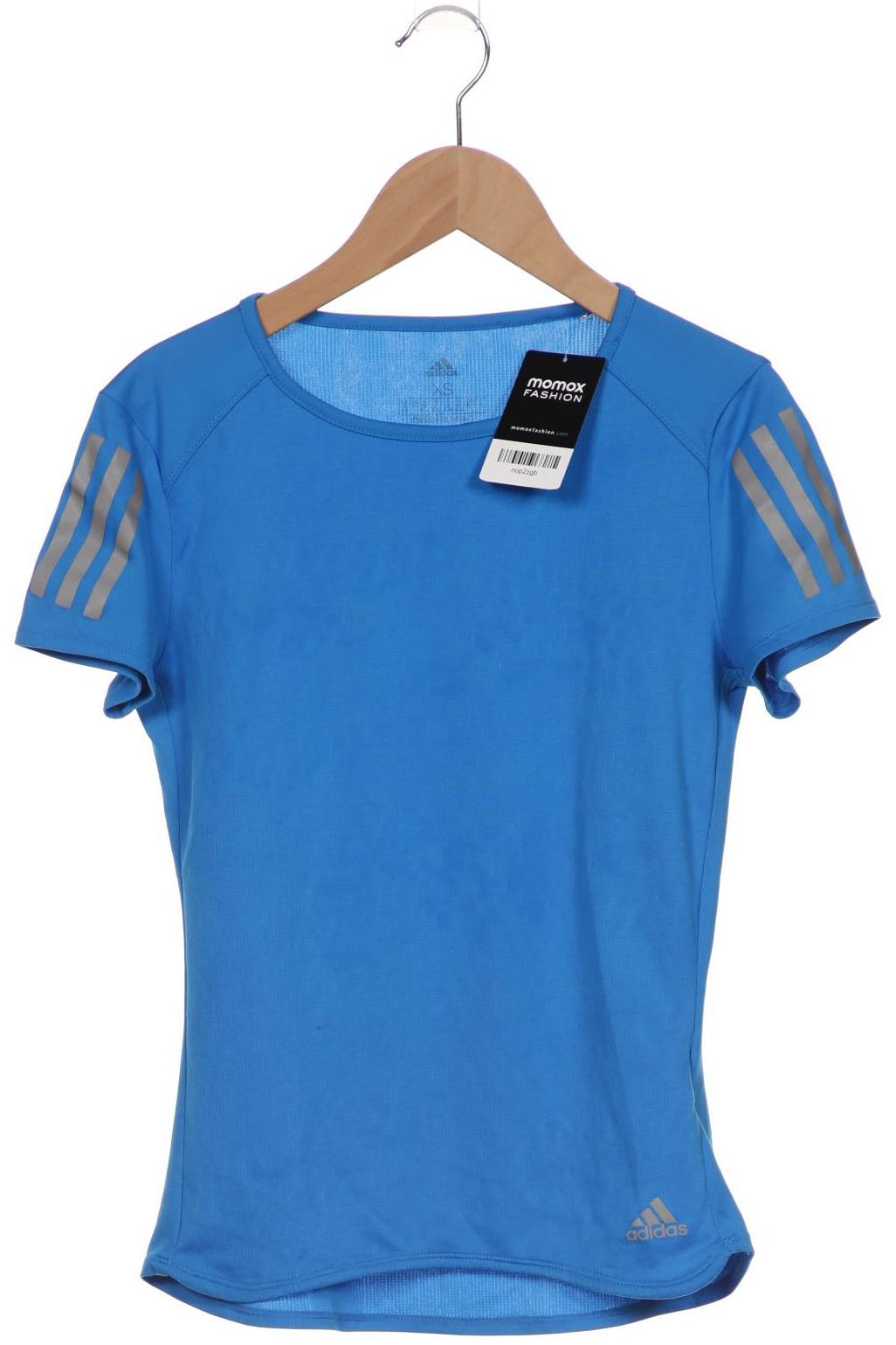 

adidas Damen T-Shirt, blau, Gr. 34