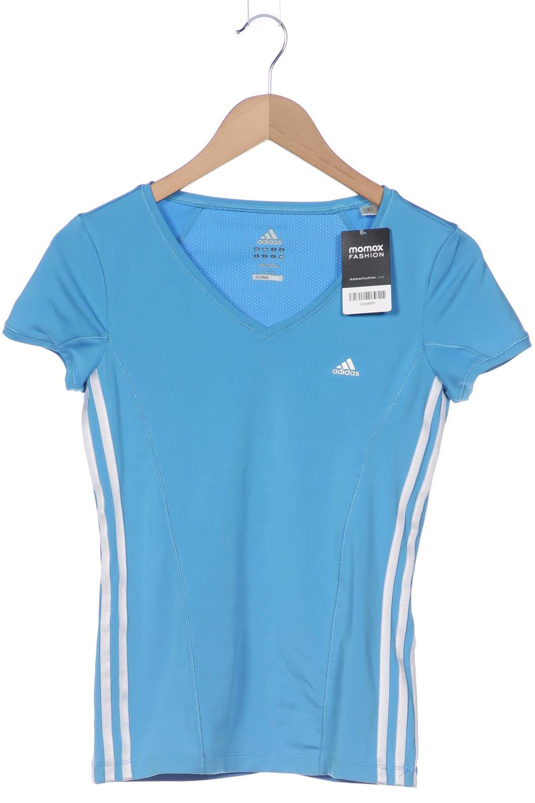 

adidas Damen T-Shirt, blau, Gr. 36