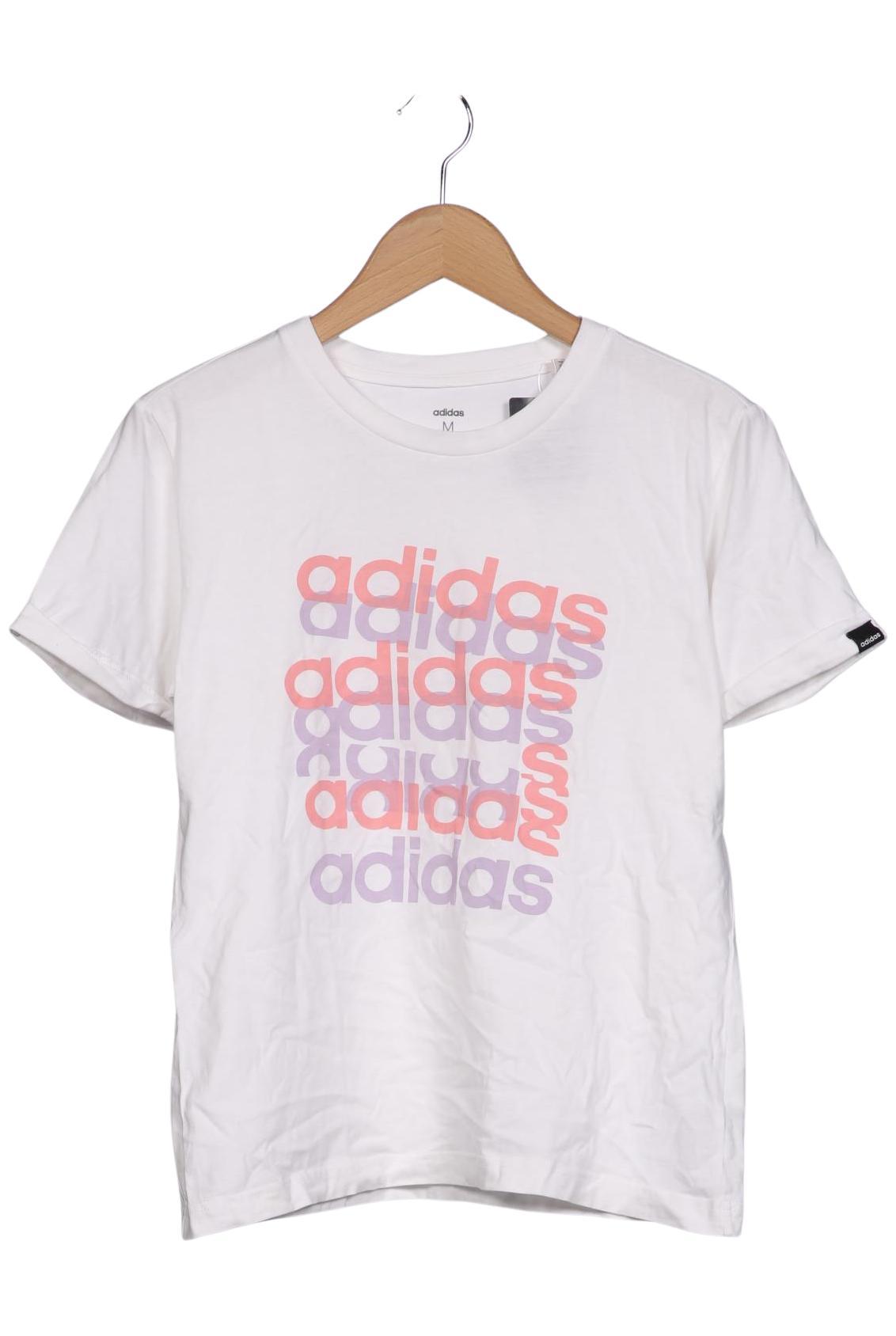 

adidas Damen T-Shirt, weiß, Gr. 38