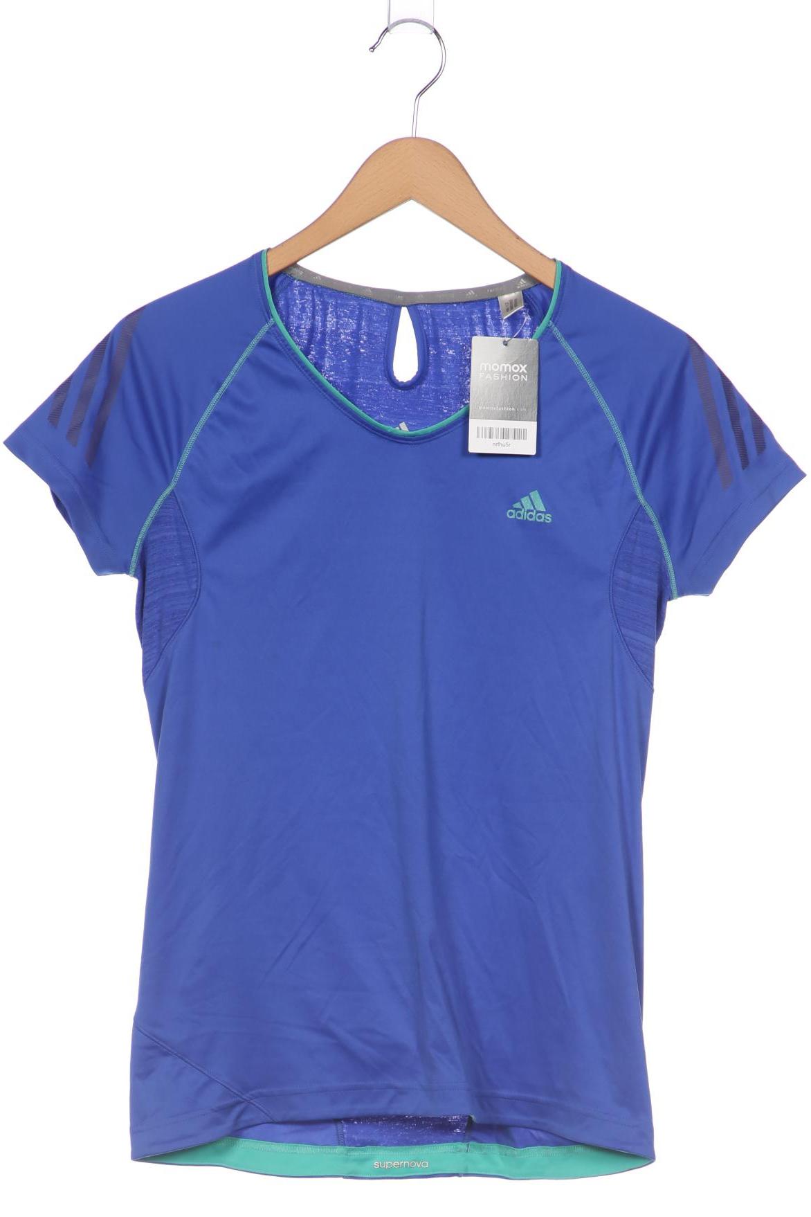 

adidas Damen T-Shirt, blau, Gr. 38