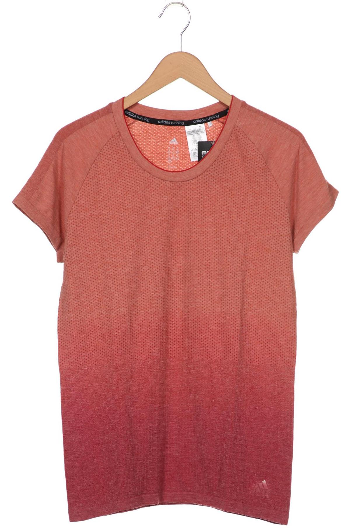 

adidas Damen T-Shirt, orange, Gr. 44