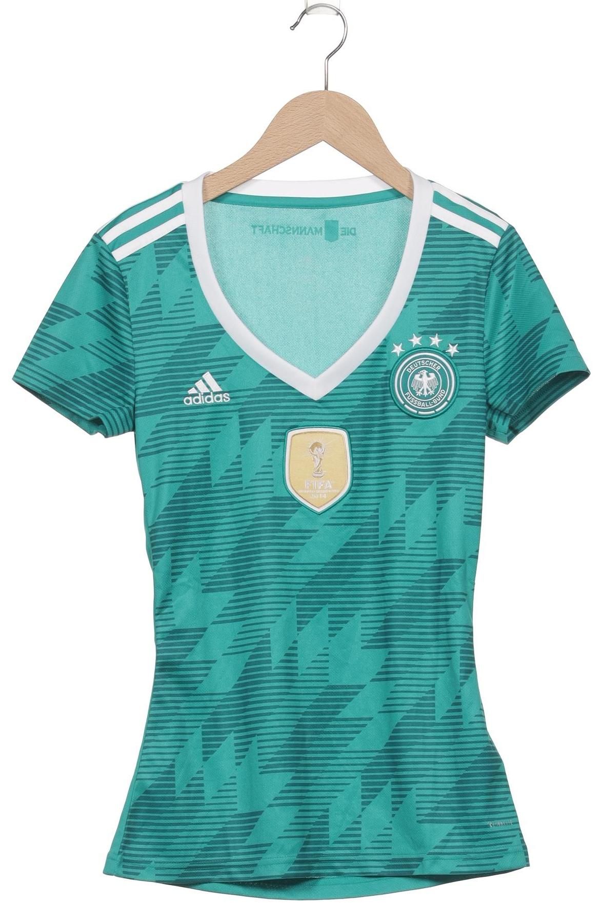 

adidas Damen T-Shirt, türkis, Gr. 34