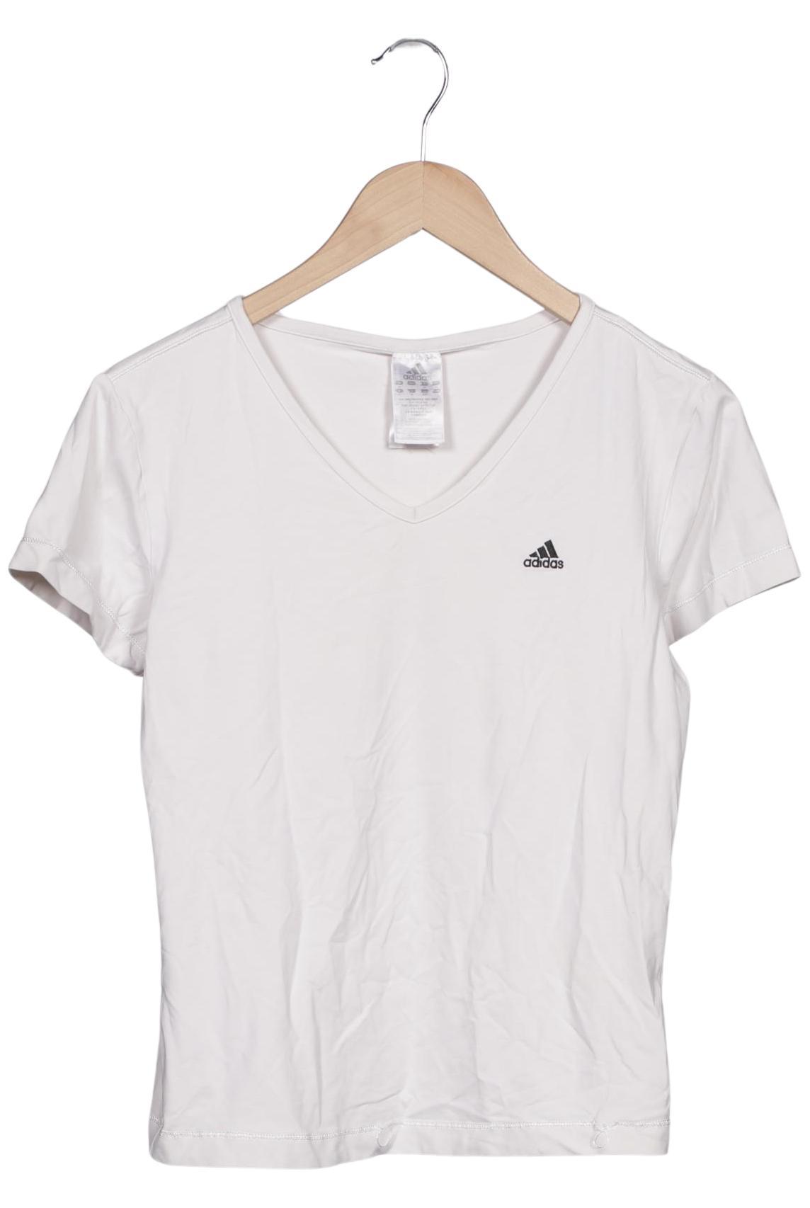 

adidas Damen T-Shirt, weiß, Gr. 42