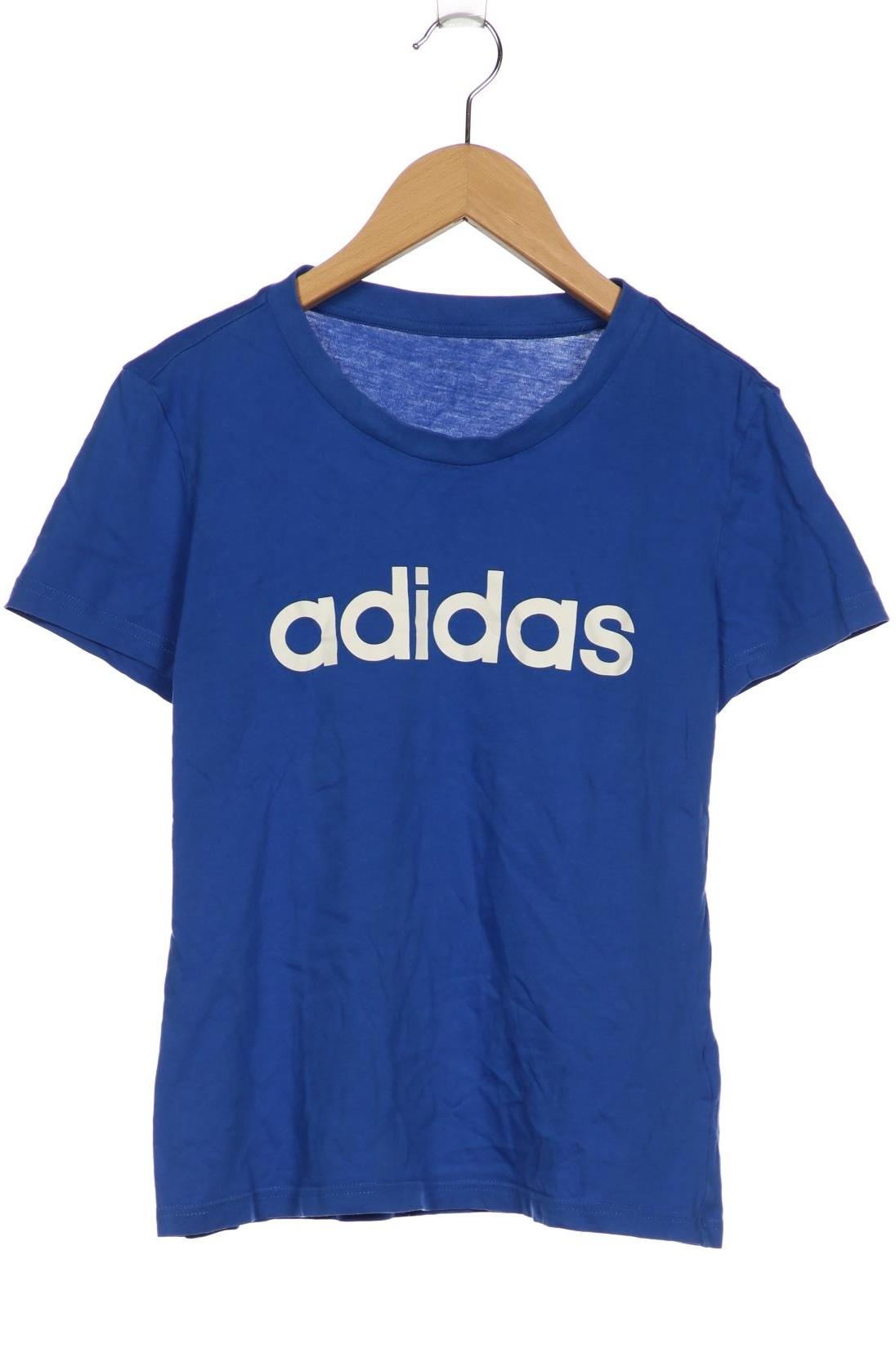 

adidas Damen T-Shirt, blau, Gr. 36