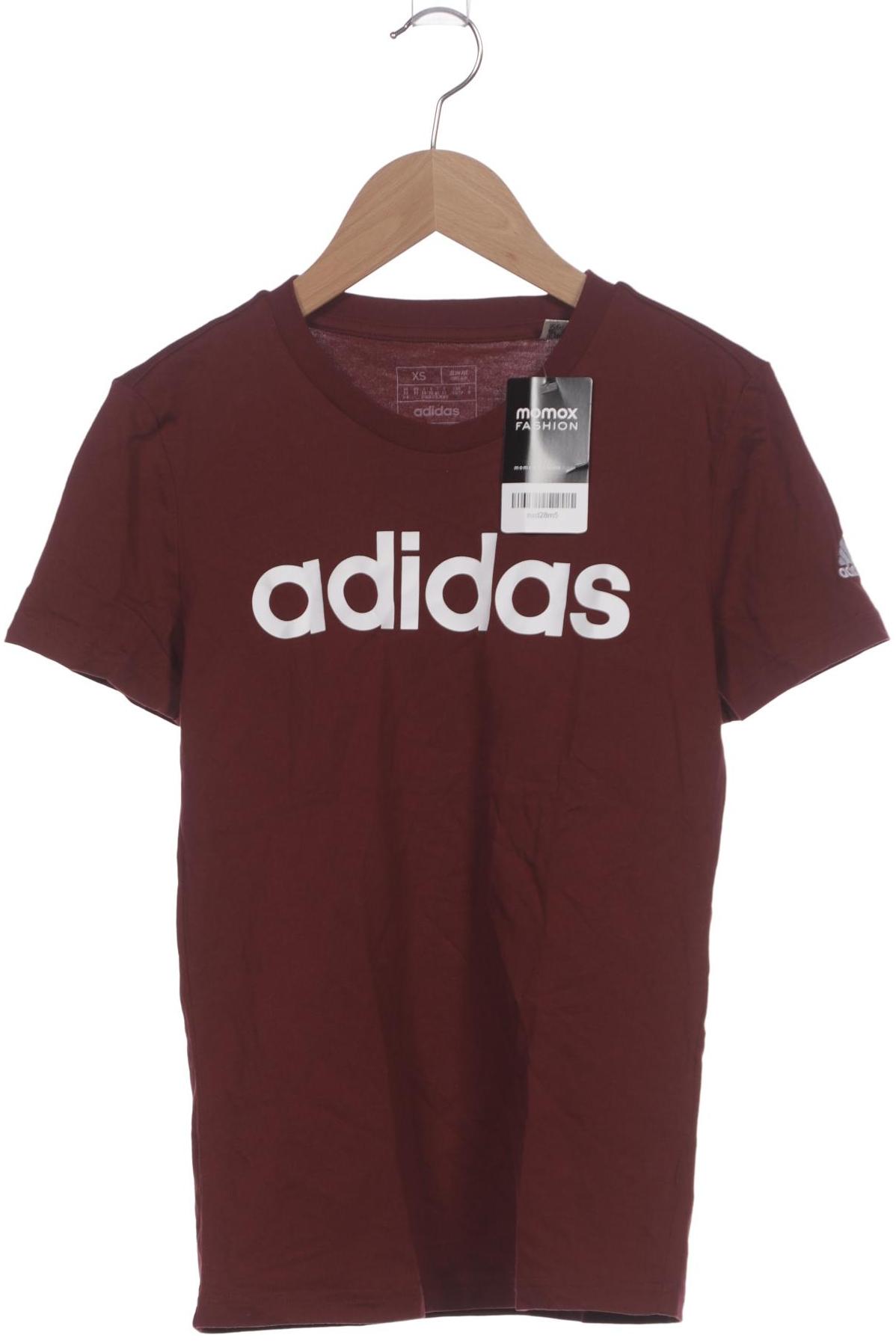 

adidas Damen T-Shirt, bordeaux, Gr. 34