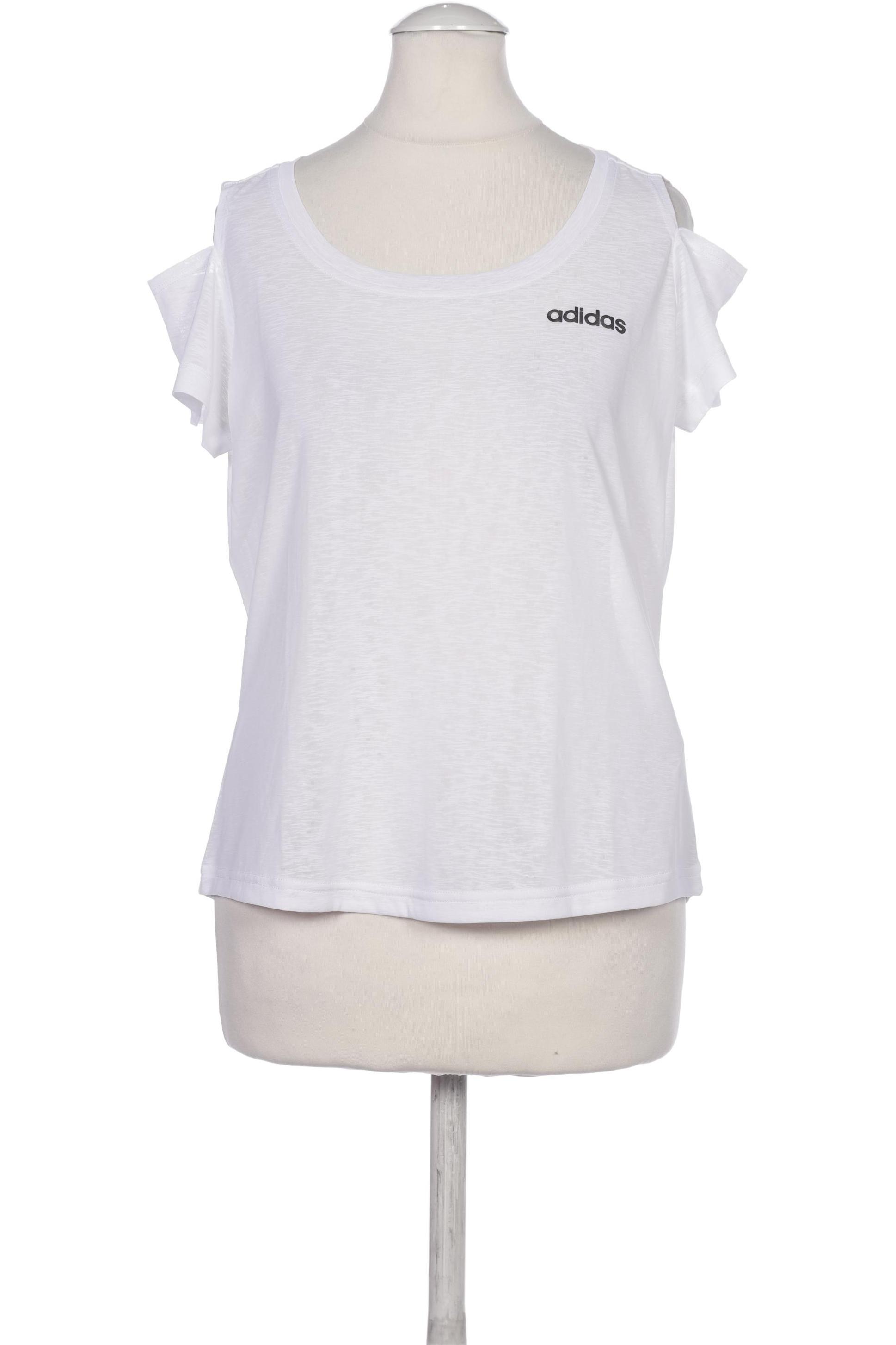 

adidas Damen T-Shirt, weiß, Gr. 34