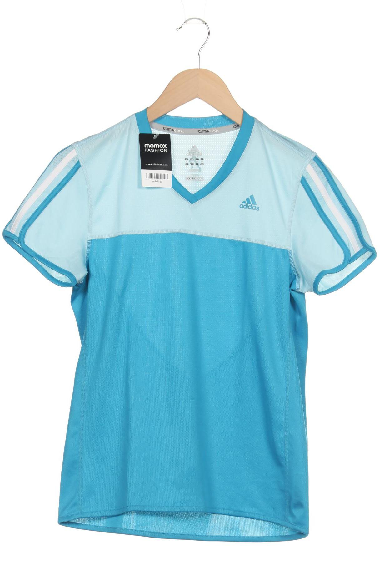 

adidas Damen T-Shirt, blau, Gr. 38
