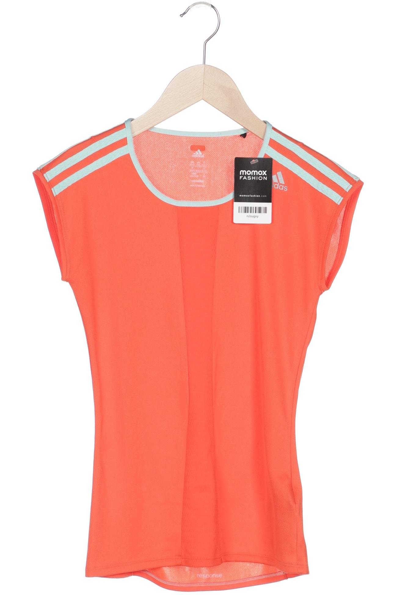 

adidas Damen T-Shirt, orange, Gr. 32
