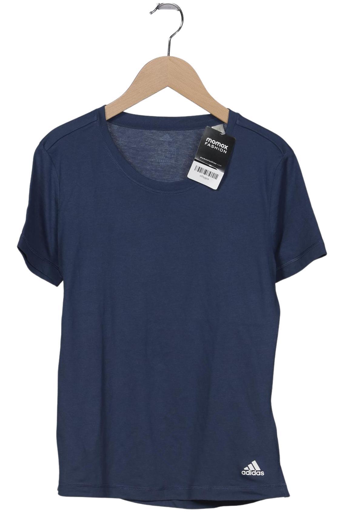 

adidas Damen T-Shirt, blau, Gr. 36
