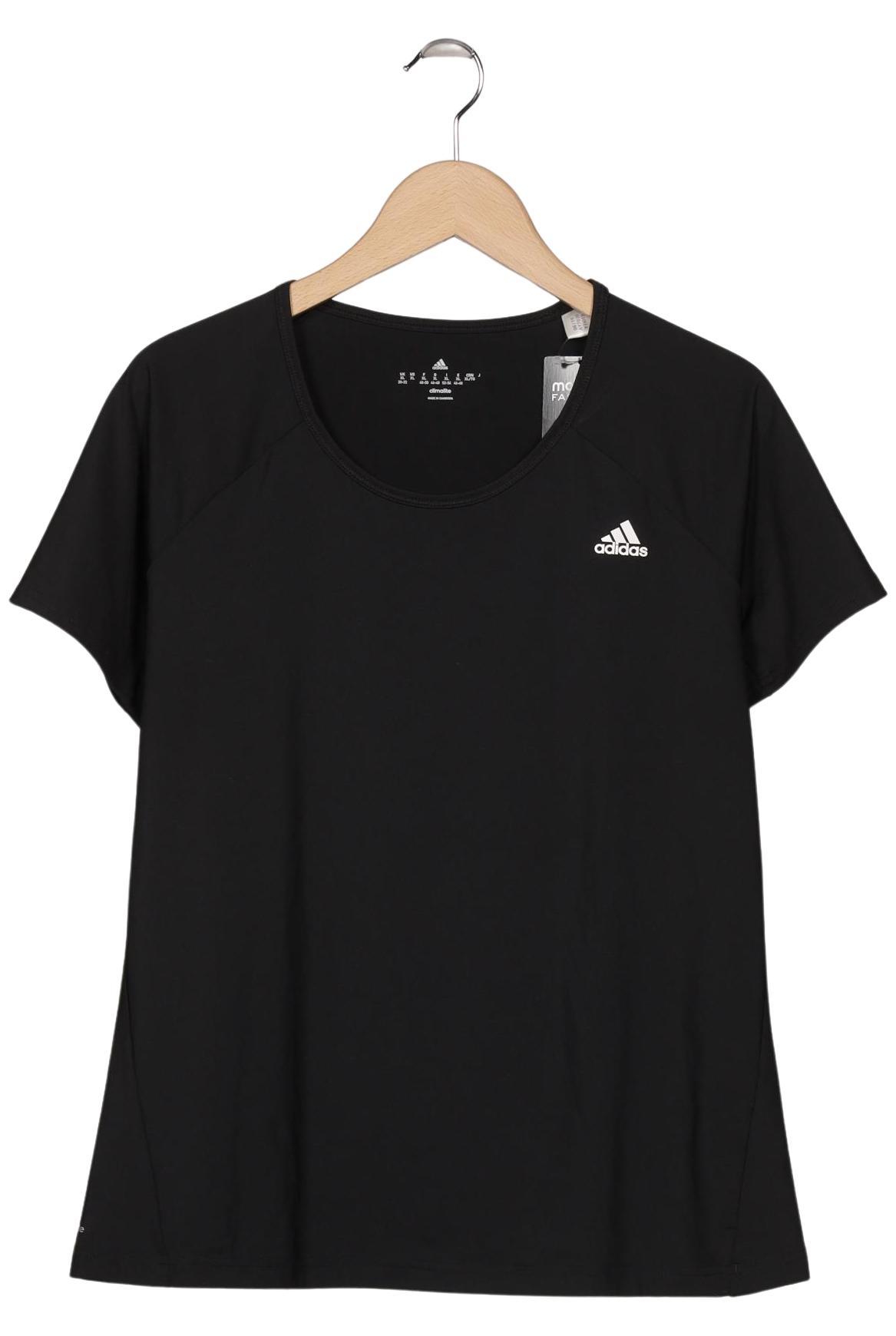 

adidas Damen T-Shirt, schwarz, Gr. 44