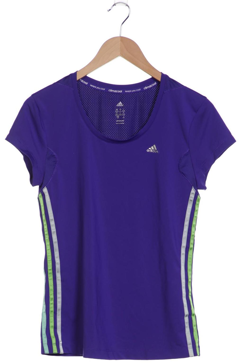 

adidas Damen T-Shirt, blau, Gr. 36