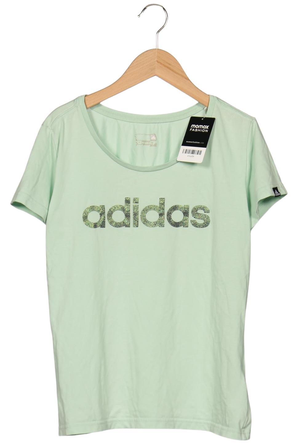 

adidas Damen T-Shirt, hellgrün, Gr. 38
