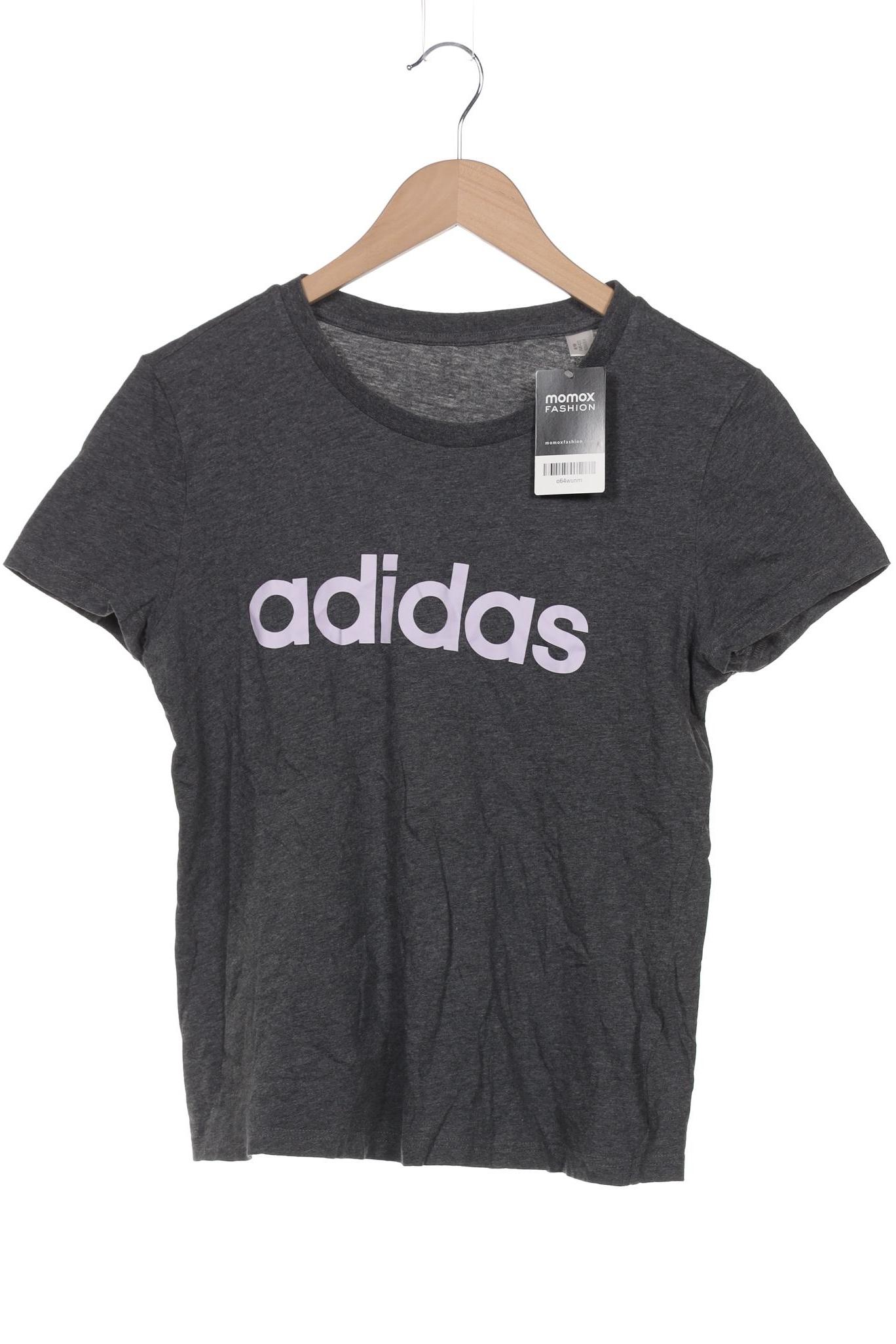 

adidas Damen T-Shirt, grau, Gr. 38