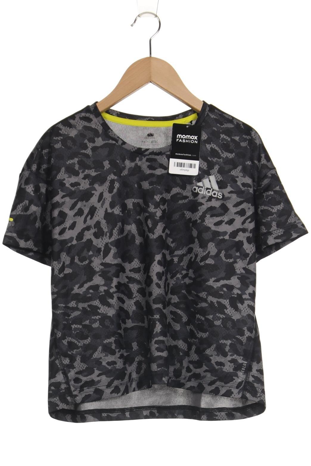 

adidas Damen T-Shirt, grau, Gr. 36