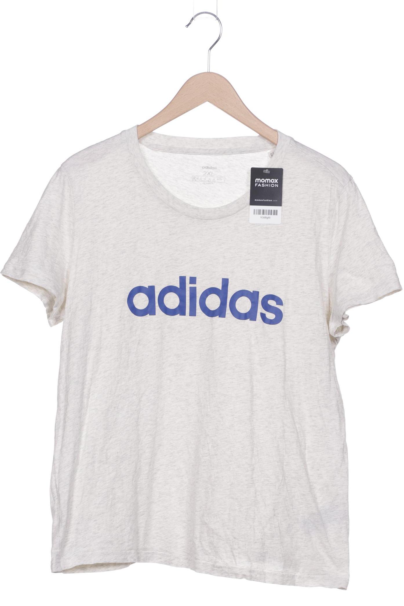 

adidas Damen T-Shirt, cremeweiß, Gr. 46