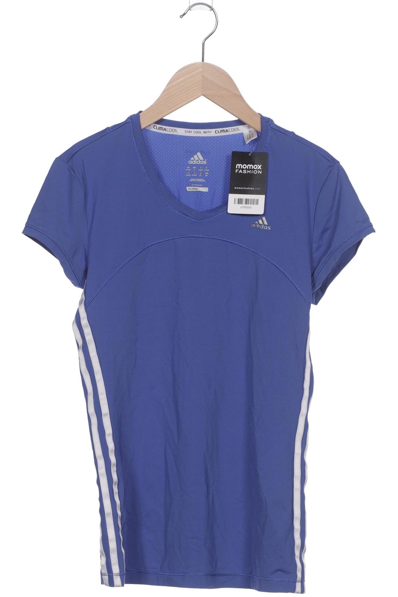 

adidas Damen T-Shirt, blau, Gr. 36