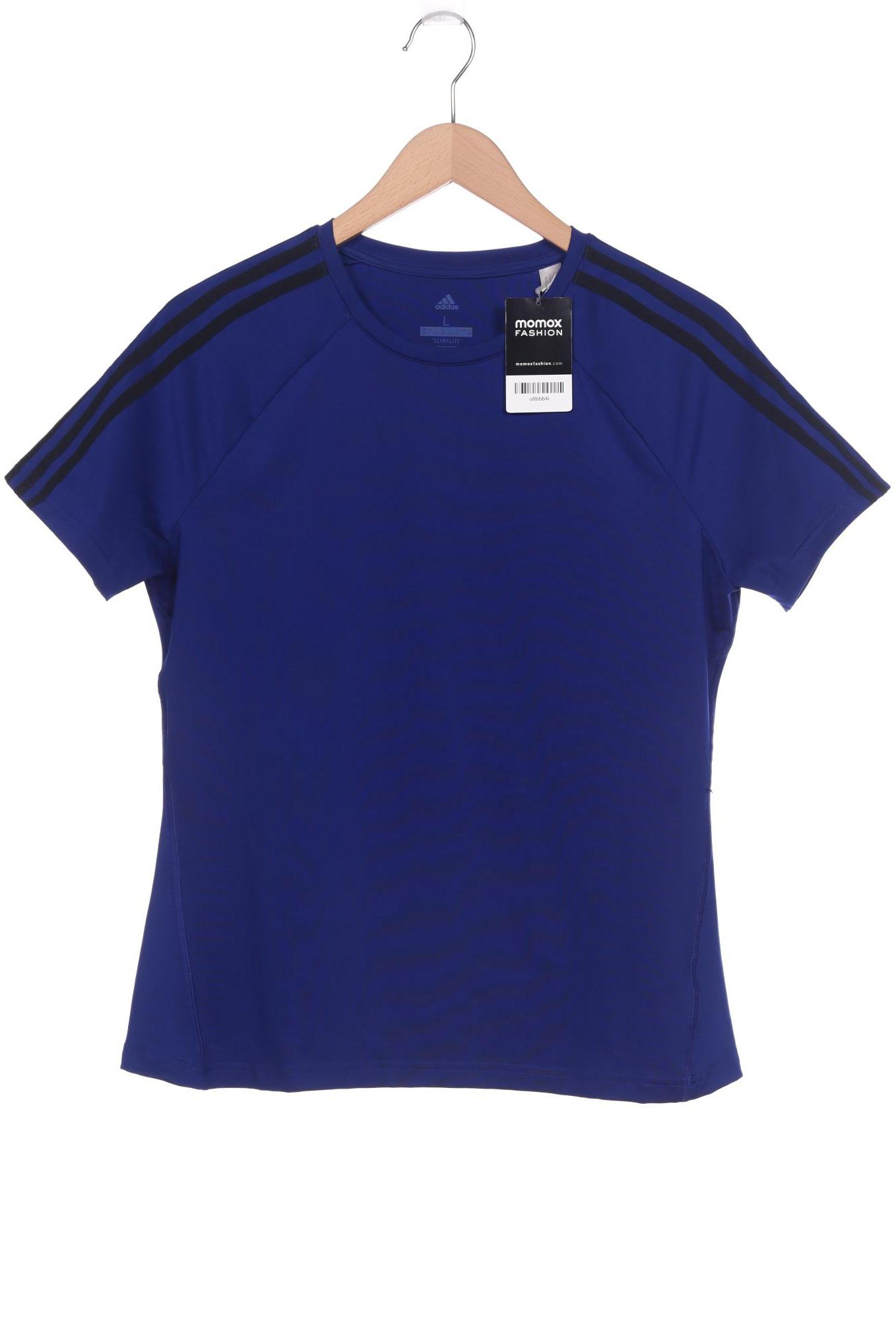 

adidas Damen T-Shirt, blau, Gr. 42