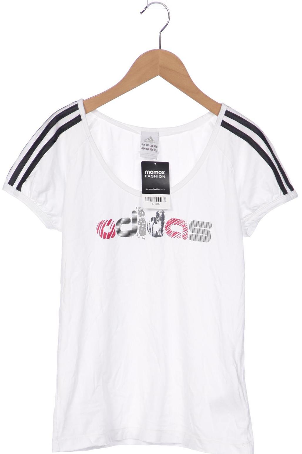 

adidas Damen T-Shirt, weiß, Gr. 40