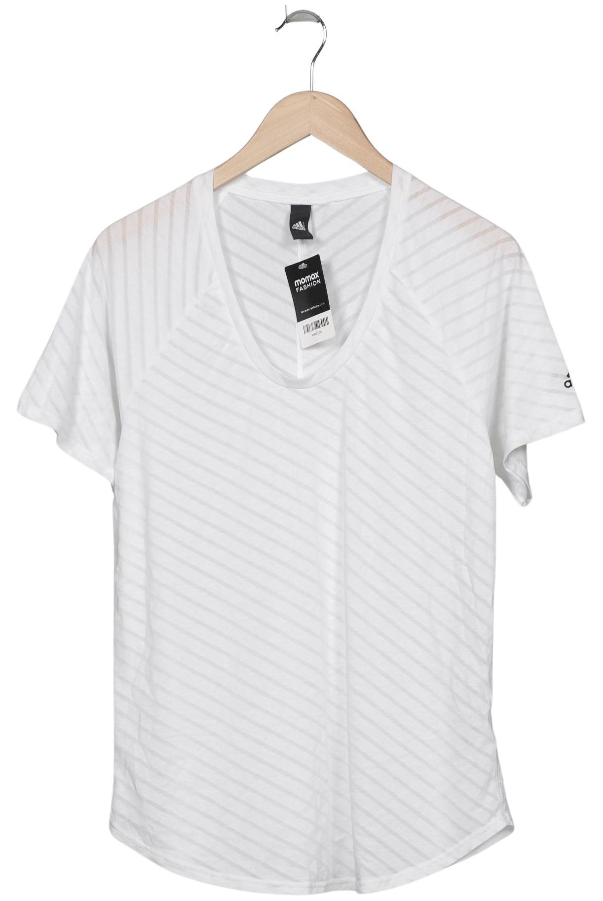 

adidas Damen T-Shirt, weiß, Gr. 36