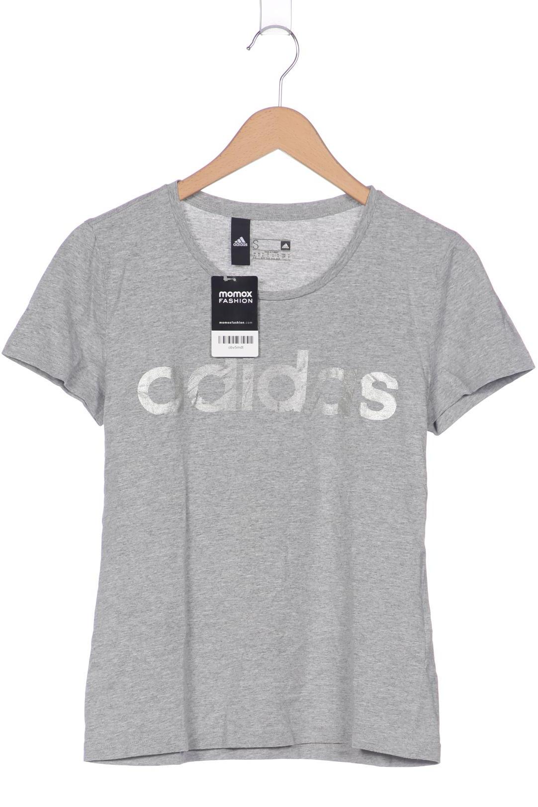 

adidas Damen T-Shirt, grau, Gr. 36