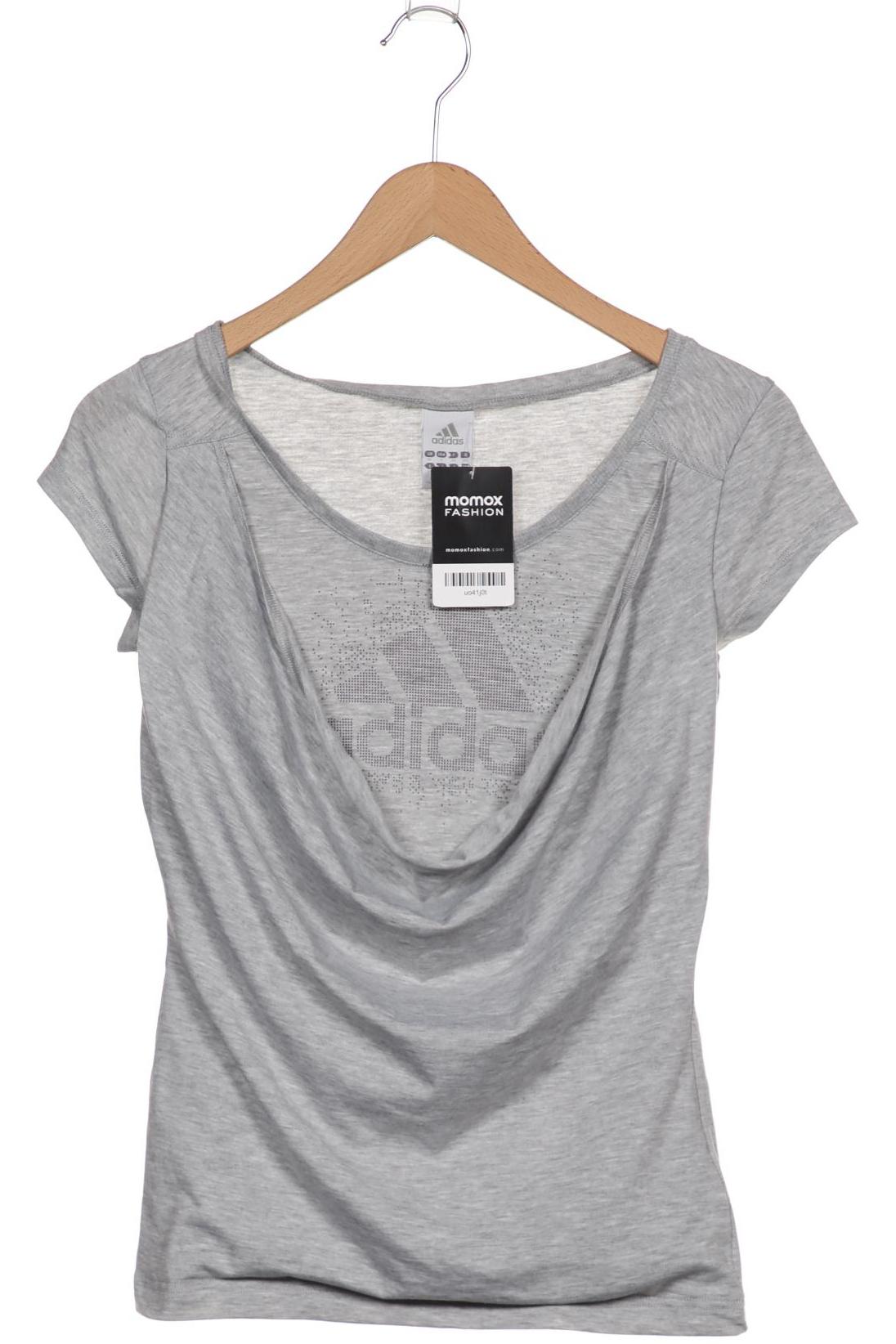 

adidas Damen T-Shirt, grau, Gr. 36