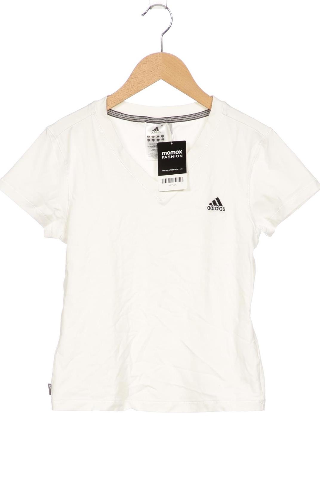 

adidas Damen T-Shirt, weiß, Gr. 40