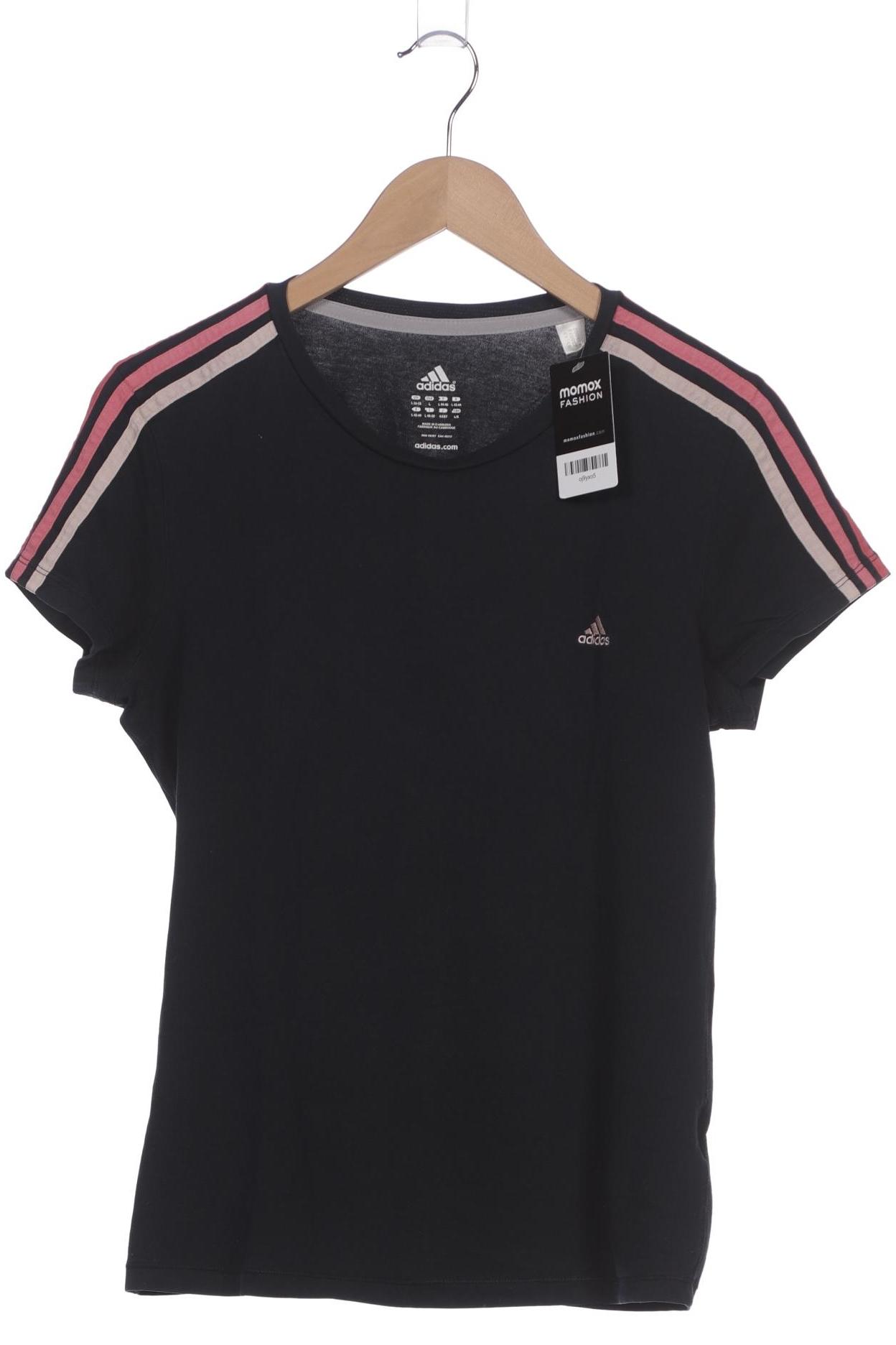 

adidas Damen T-Shirt, schwarz, Gr. 42