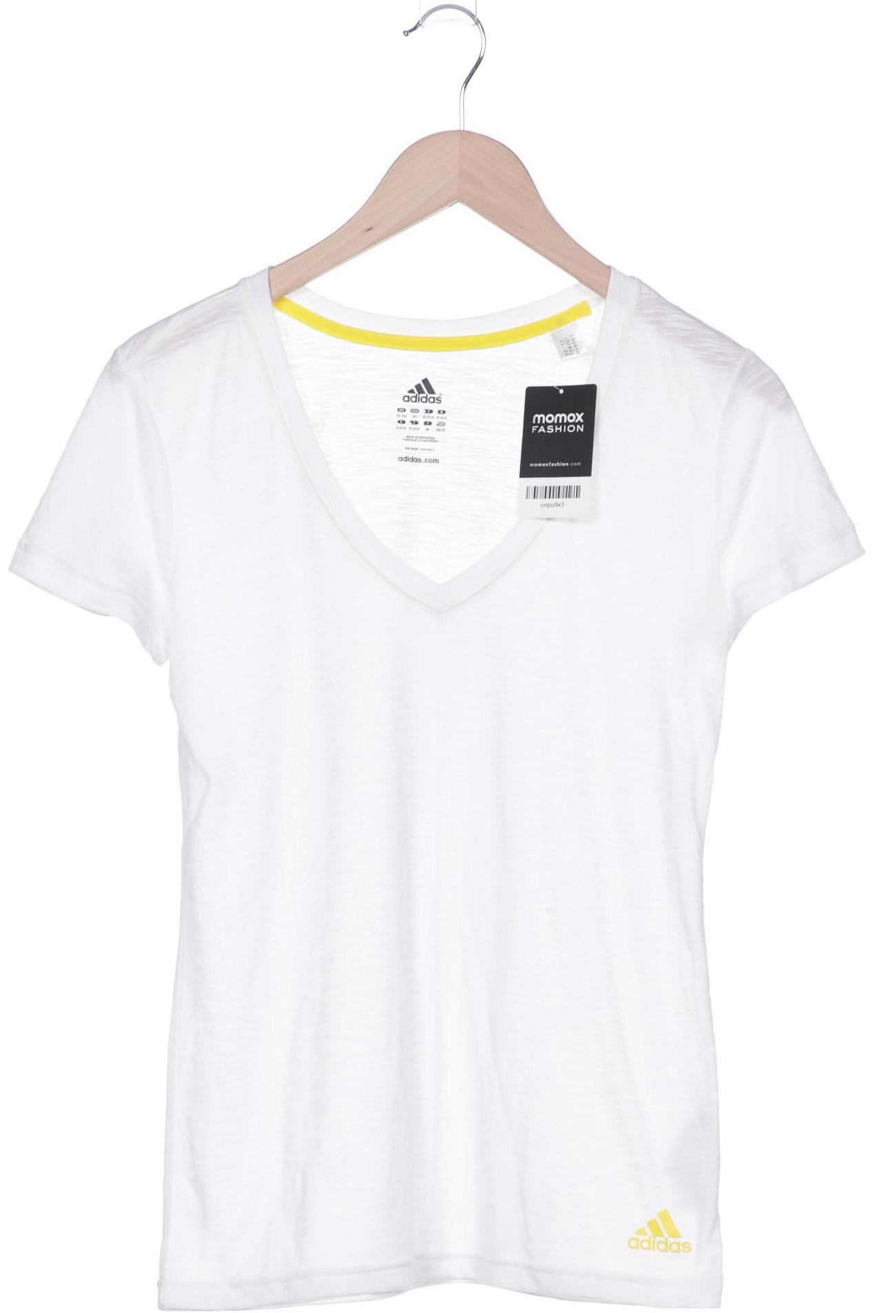 

adidas Damen T-Shirt, weiß, Gr. 34