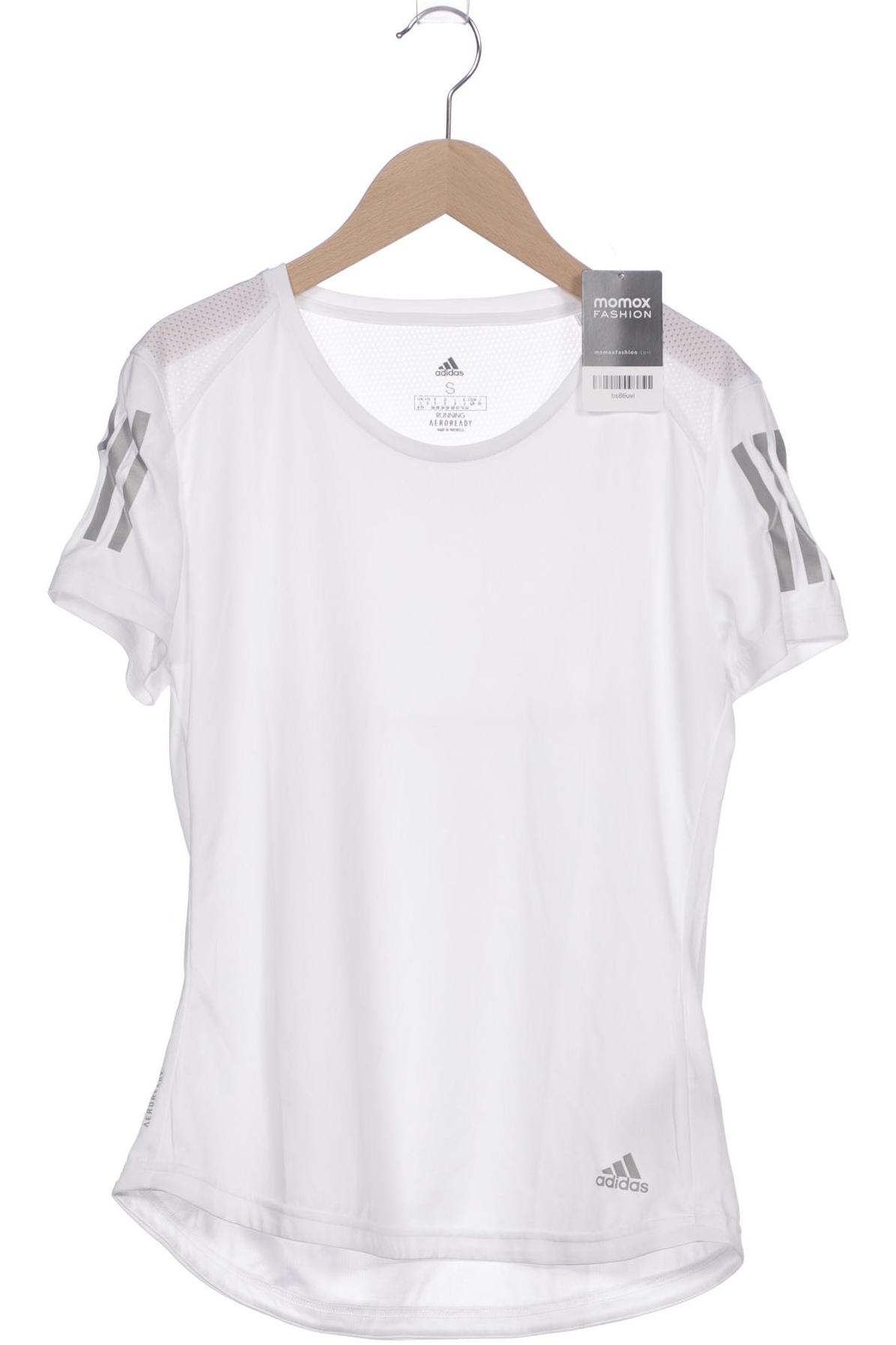 

adidas Damen T-Shirt, weiß, Gr. 36