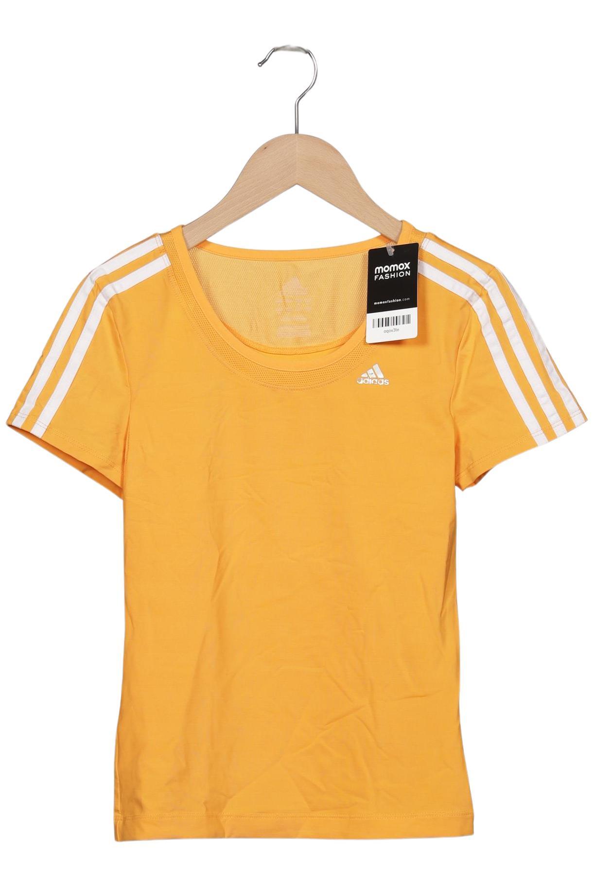 

adidas Damen T-Shirt, orange, Gr. 32