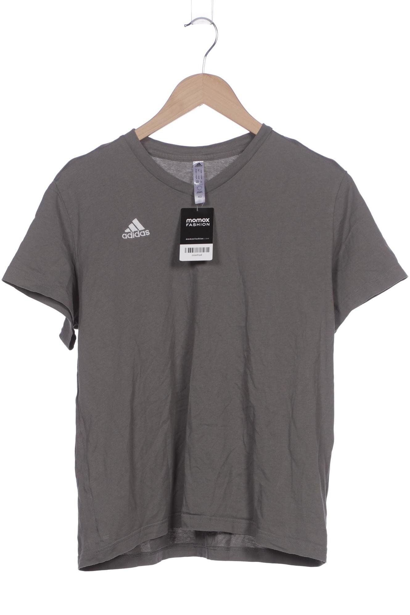 

adidas Damen T-Shirt, grau, Gr. 46