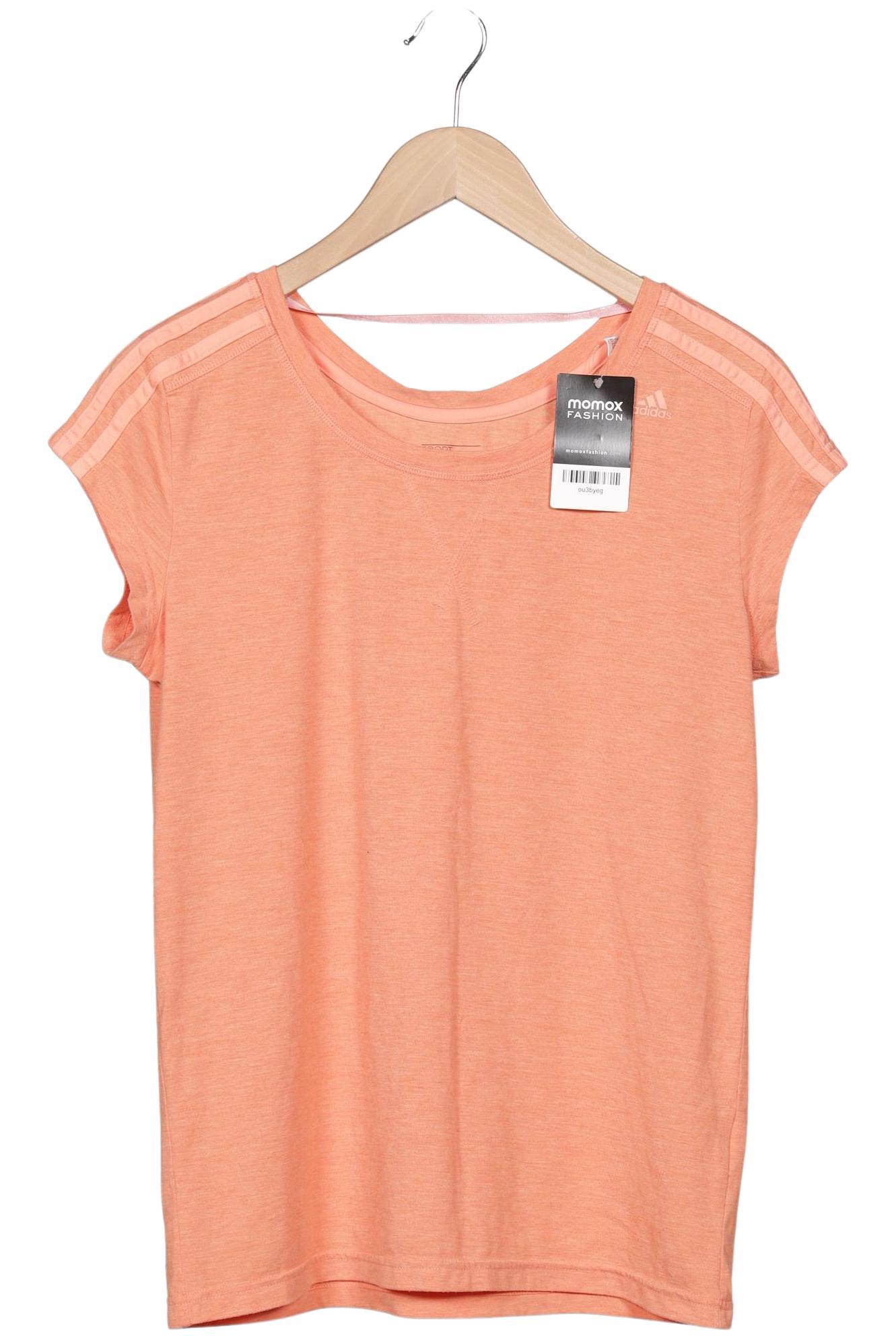 

adidas Damen T-Shirt, orange, Gr. 38