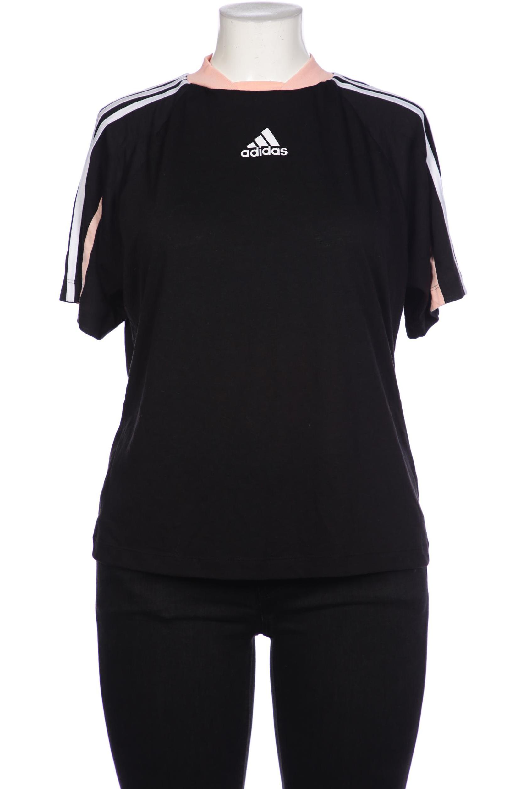

adidas Damen T-Shirt, schwarz, Gr. 44
