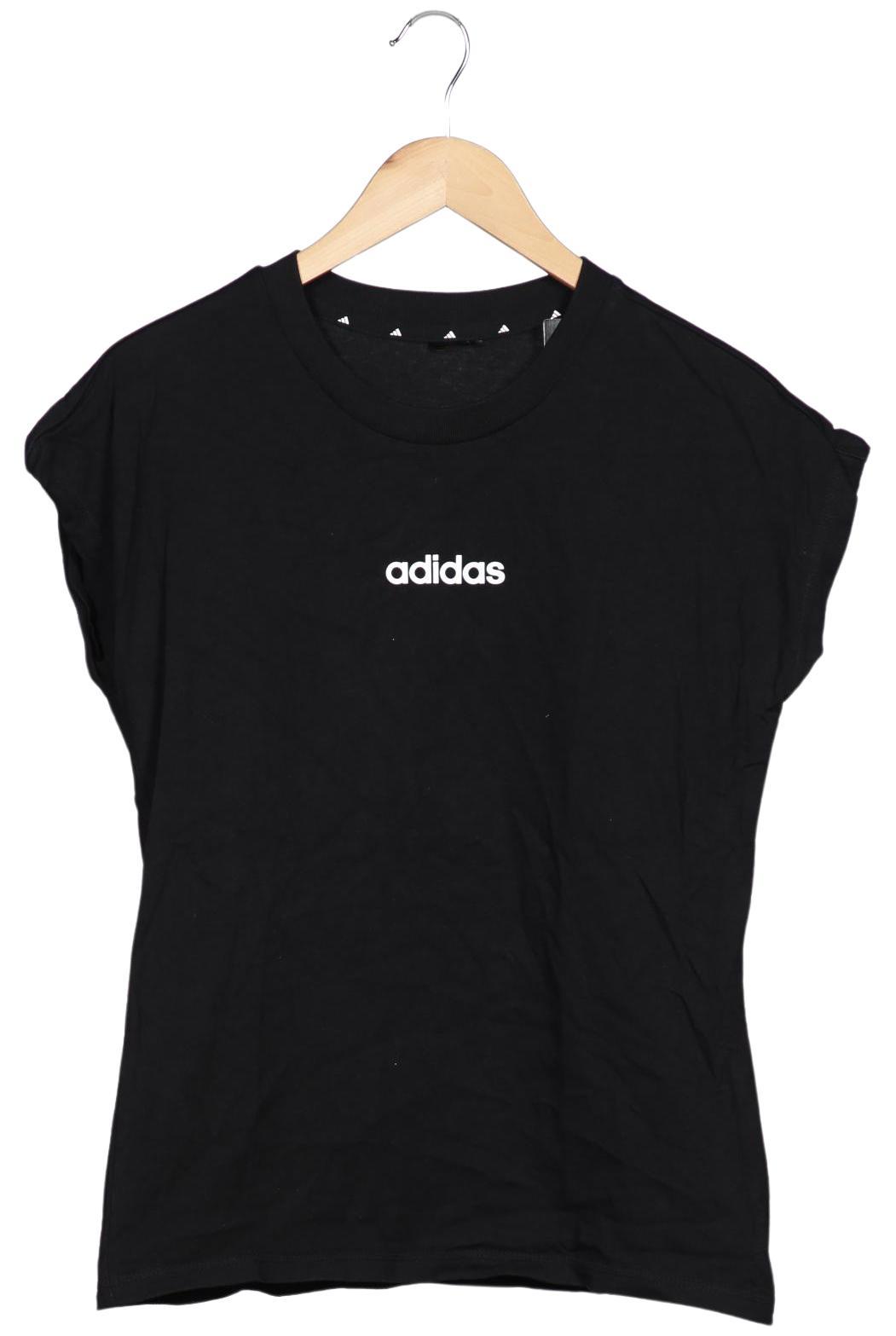 

adidas Damen T-Shirt, schwarz, Gr. 36