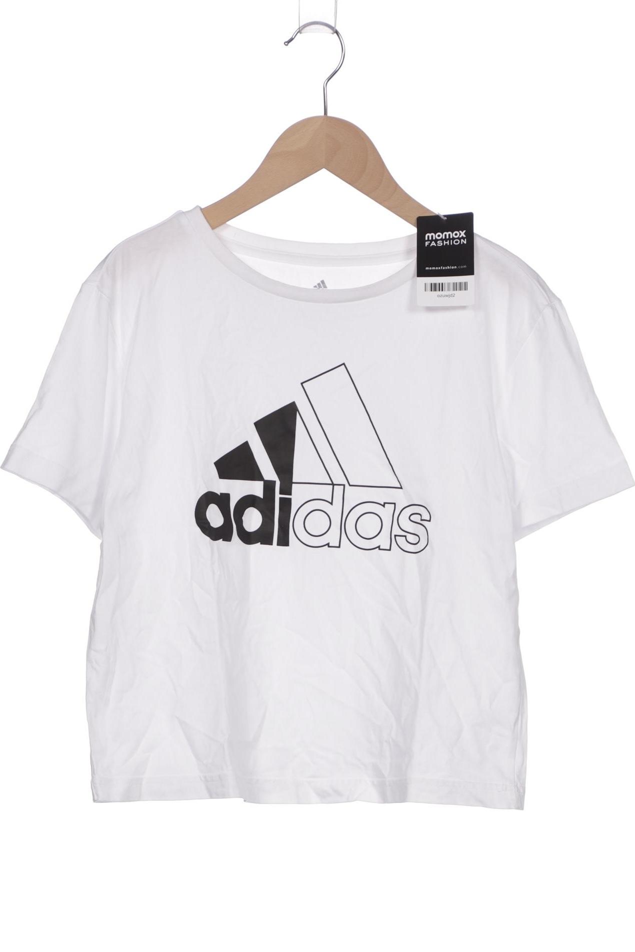

adidas Damen T-Shirt, weiß, Gr. 36
