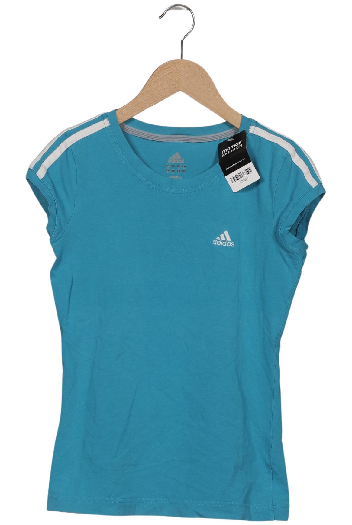 

adidas Damen T-Shirt, blau, Gr. 38
