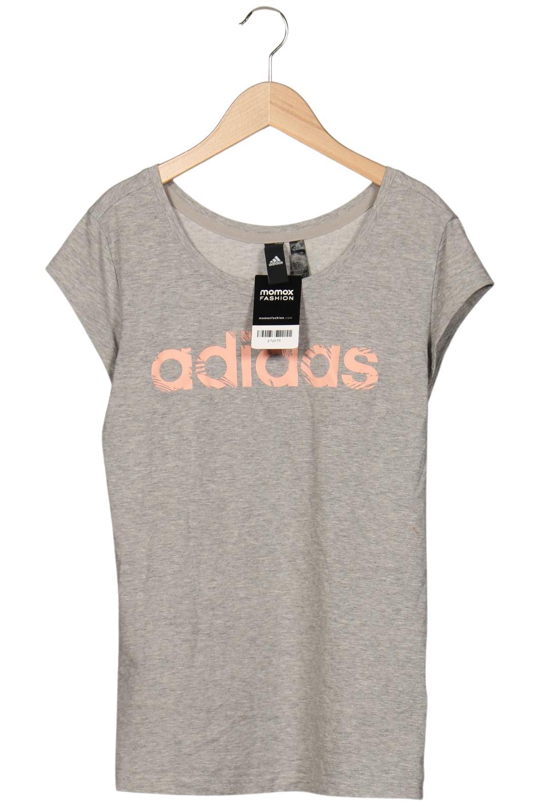 

adidas Damen T-Shirt, grau, Gr. 36