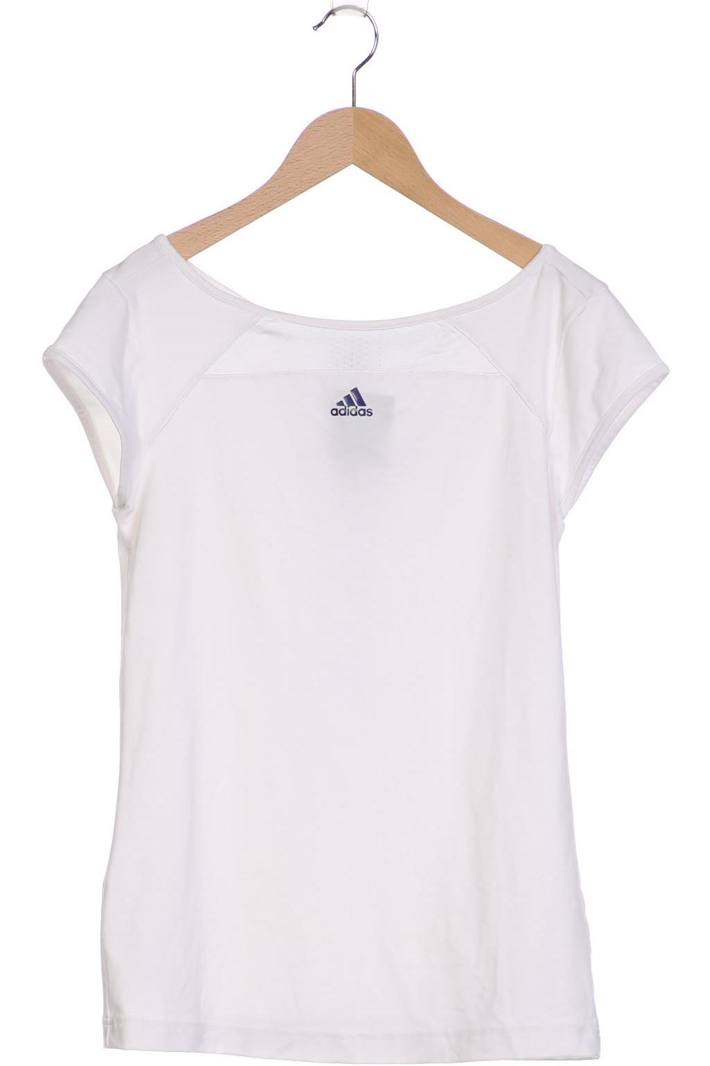 

adidas Damen T-Shirt, weiß, Gr. 36