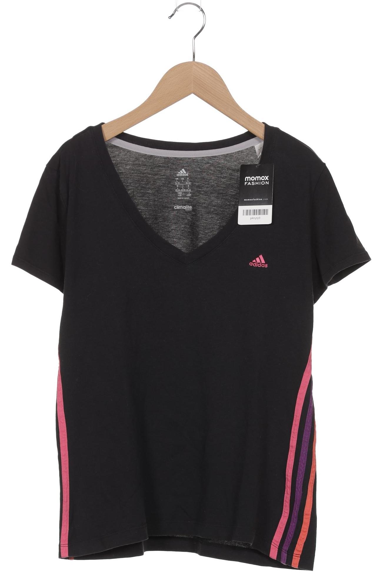 

adidas Damen T-Shirt, schwarz, Gr. 42