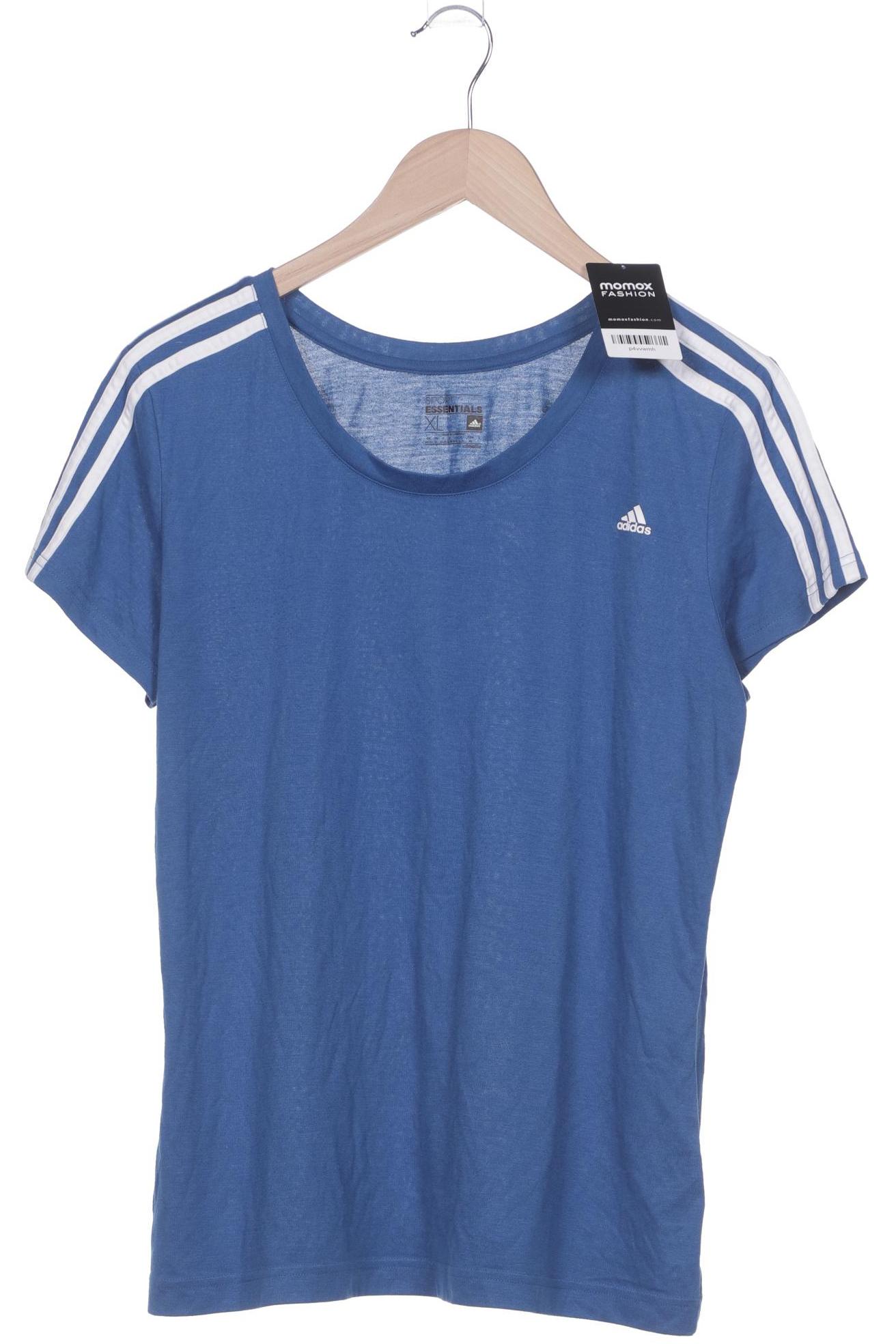 

adidas Damen T-Shirt, blau, Gr. 44