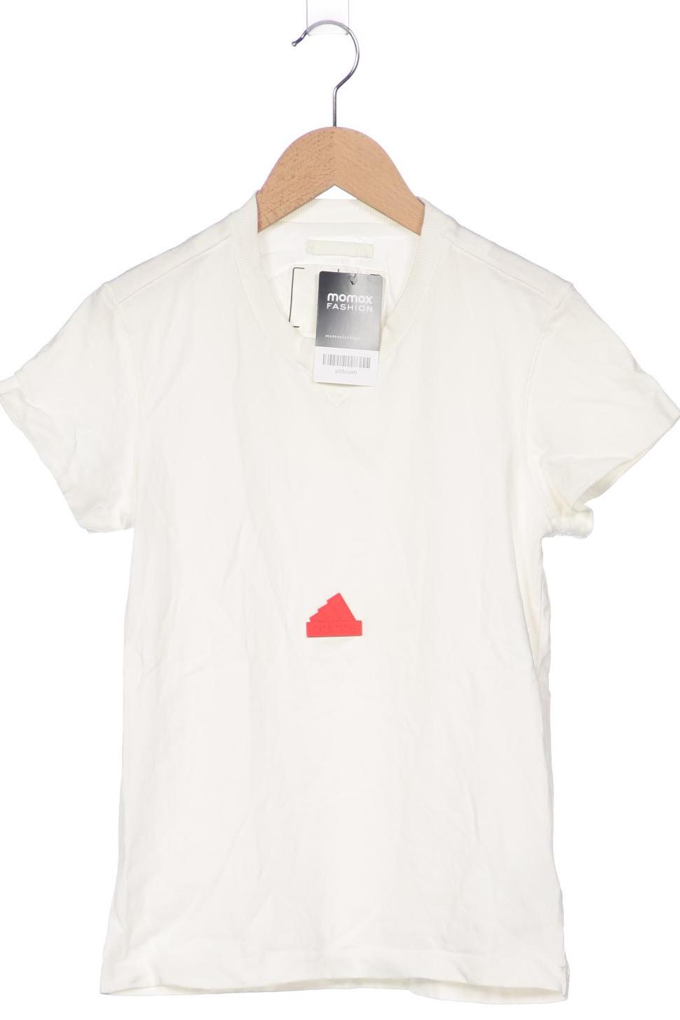 

adidas Damen T-Shirt, cremeweiß, Gr. 34
