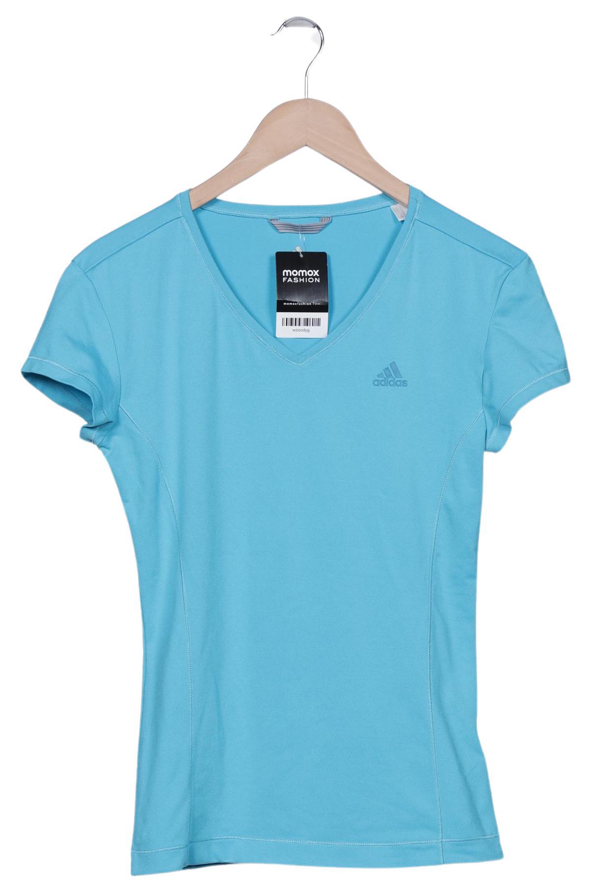 

adidas Damen T-Shirt, blau, Gr. 38